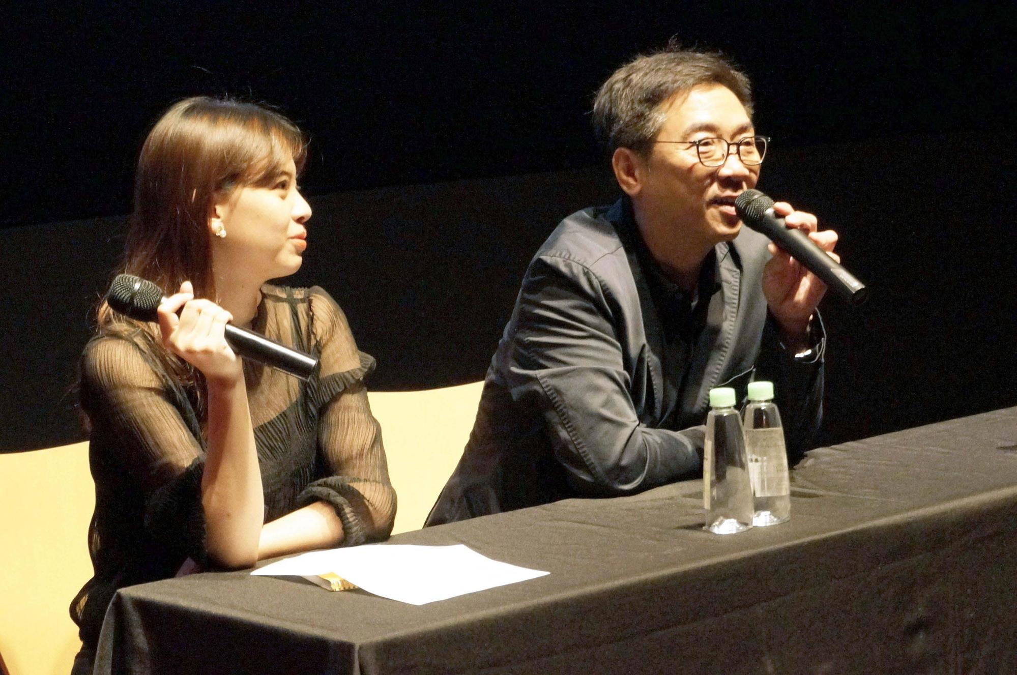 關錦鵬特地來台為【女人心･女人情】 影展舉辦大師講座，暢談拍攝《胭脂扣》、《阮玲玉》的幕後祕辛。（甲上提供）