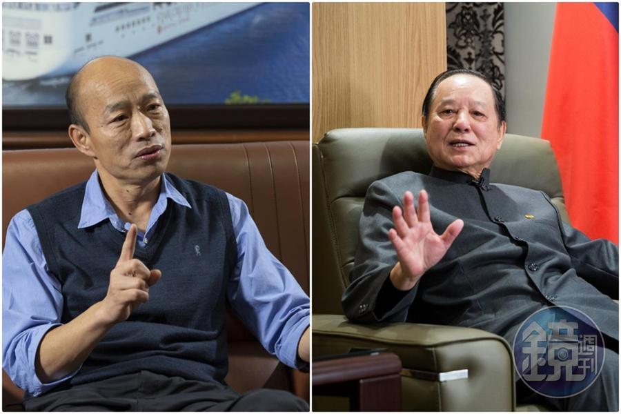 妙天才撇清和韓國瑜誓師大會無關,又改口說有幫忙。(本刊資料照)