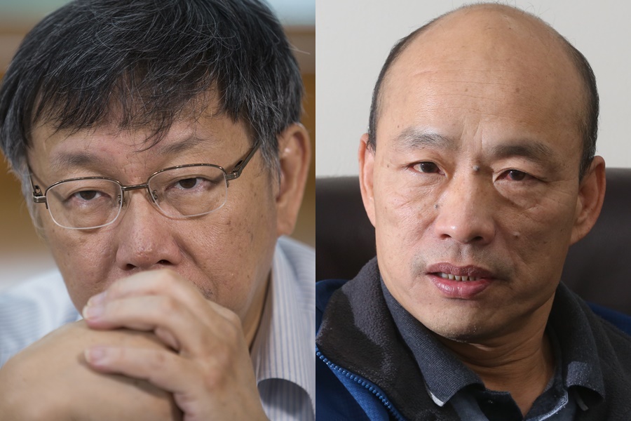 韓國瑜今（28日）澄清，未插手柯文哲到雄中演講一事，並向柯P喊話要相信他。