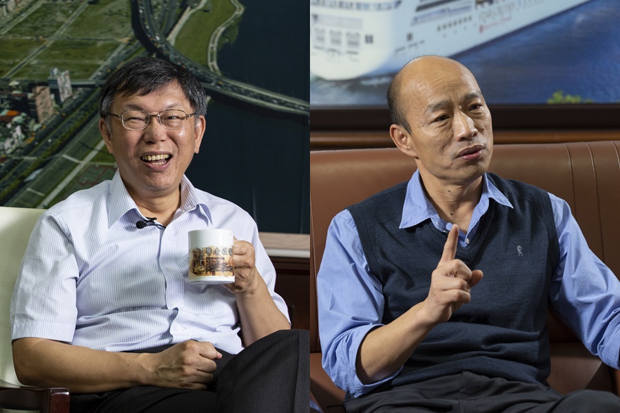 柯文哲認為韓國瑜非庶民，韓國瑜則回應「庶民是政治人物的心態，並不是指出身背景或從政多少年」。