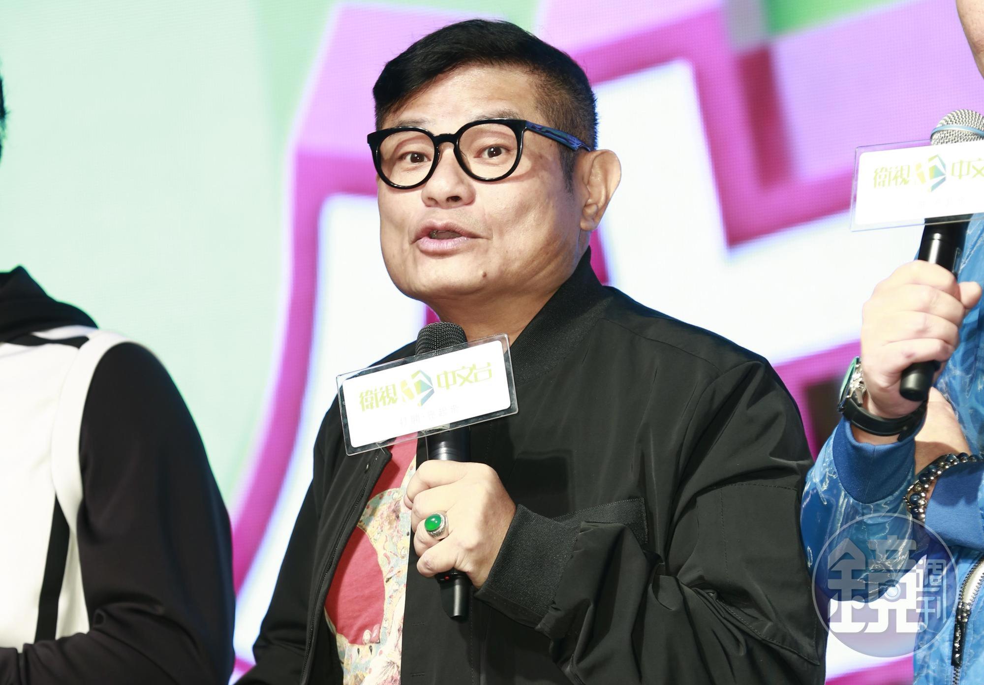 許效舜今錄影前拋震撼彈,喊話參選基隆市長。(資料照)