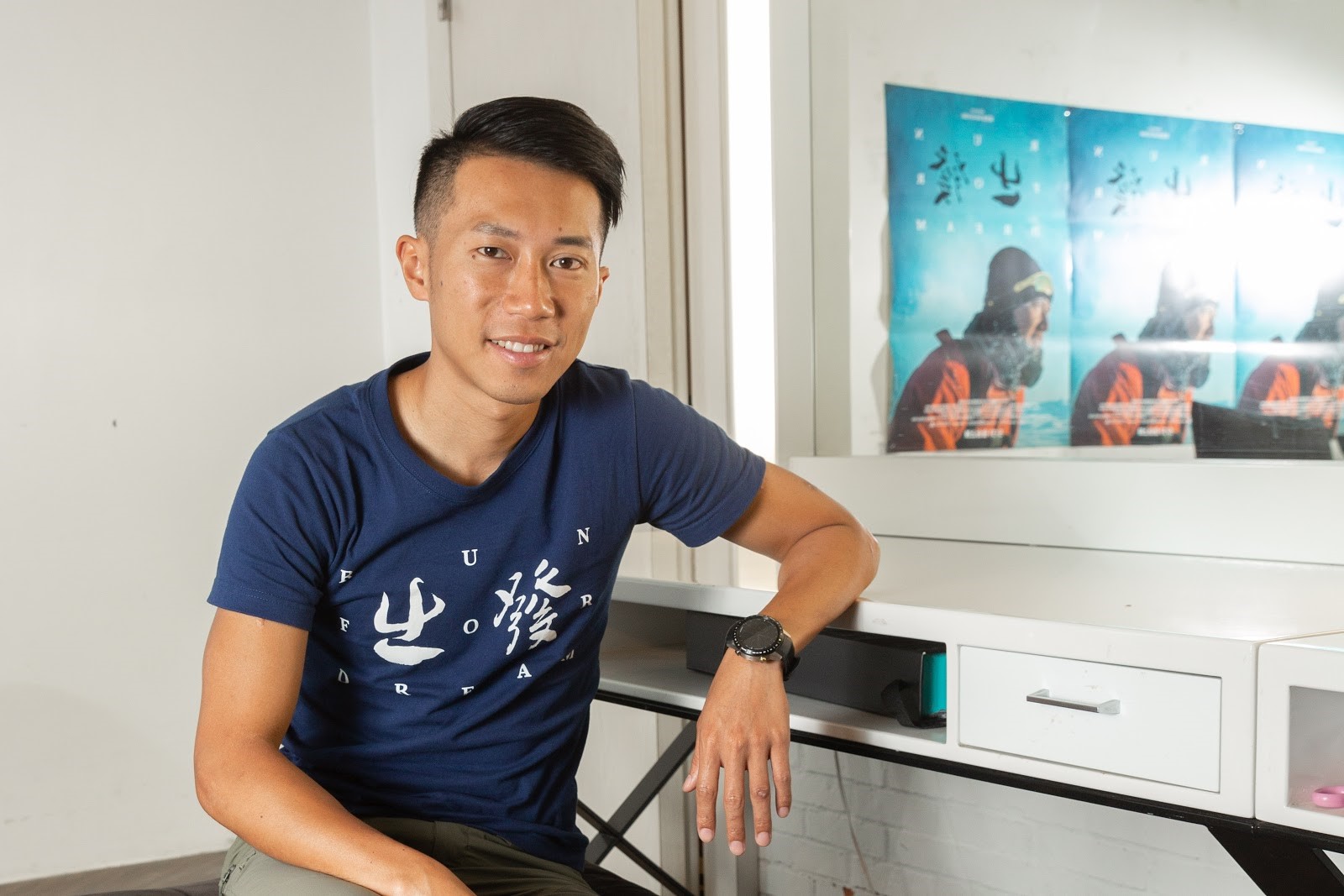 極限超馬好手陳彥博經歷各種嚴酷氣候的考驗，但是也有軟弱、掙扎的時刻。