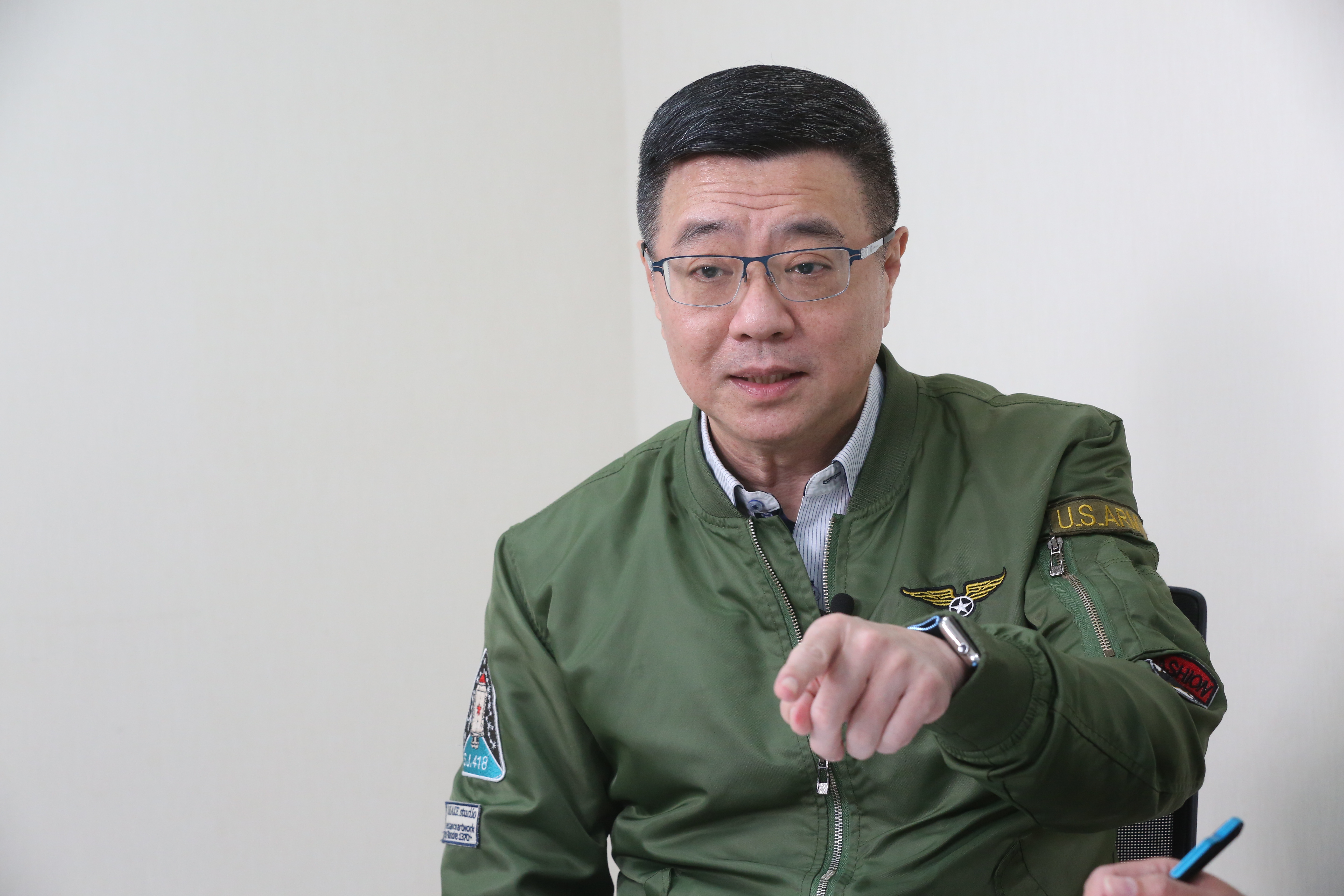 卓榮泰向黨內喊話表示，不希望在黨內，再聽到有人說出「非誰不投」等話語。