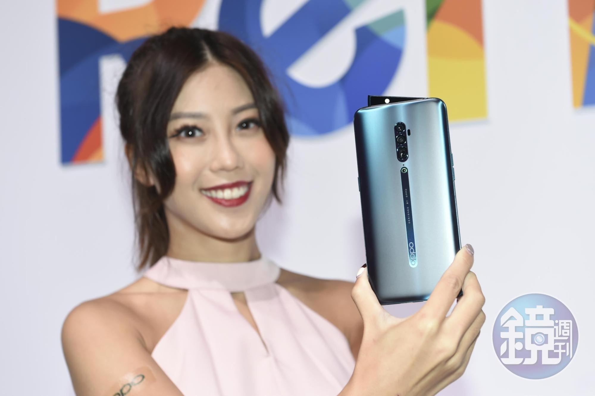 OPPO今在台發表Reno 10倍變焦版新機。
