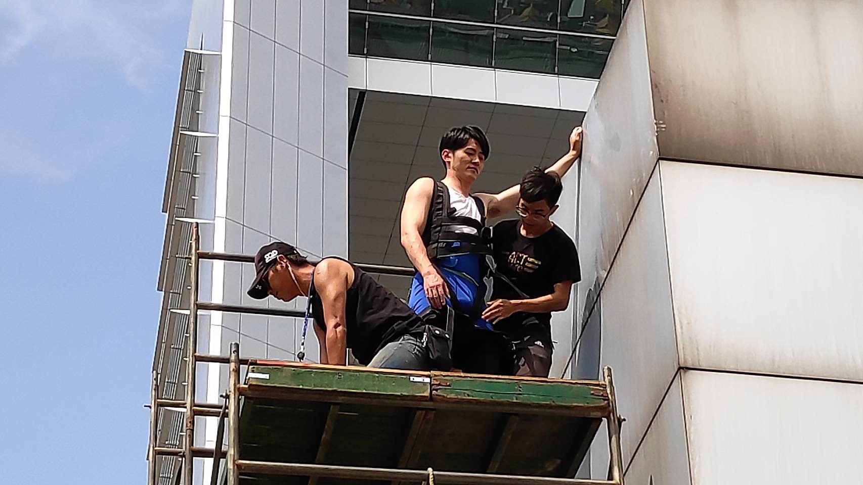 男星馬俊麟在《大時代》中飾演守護王瞳的大仁哥。（民視提供）