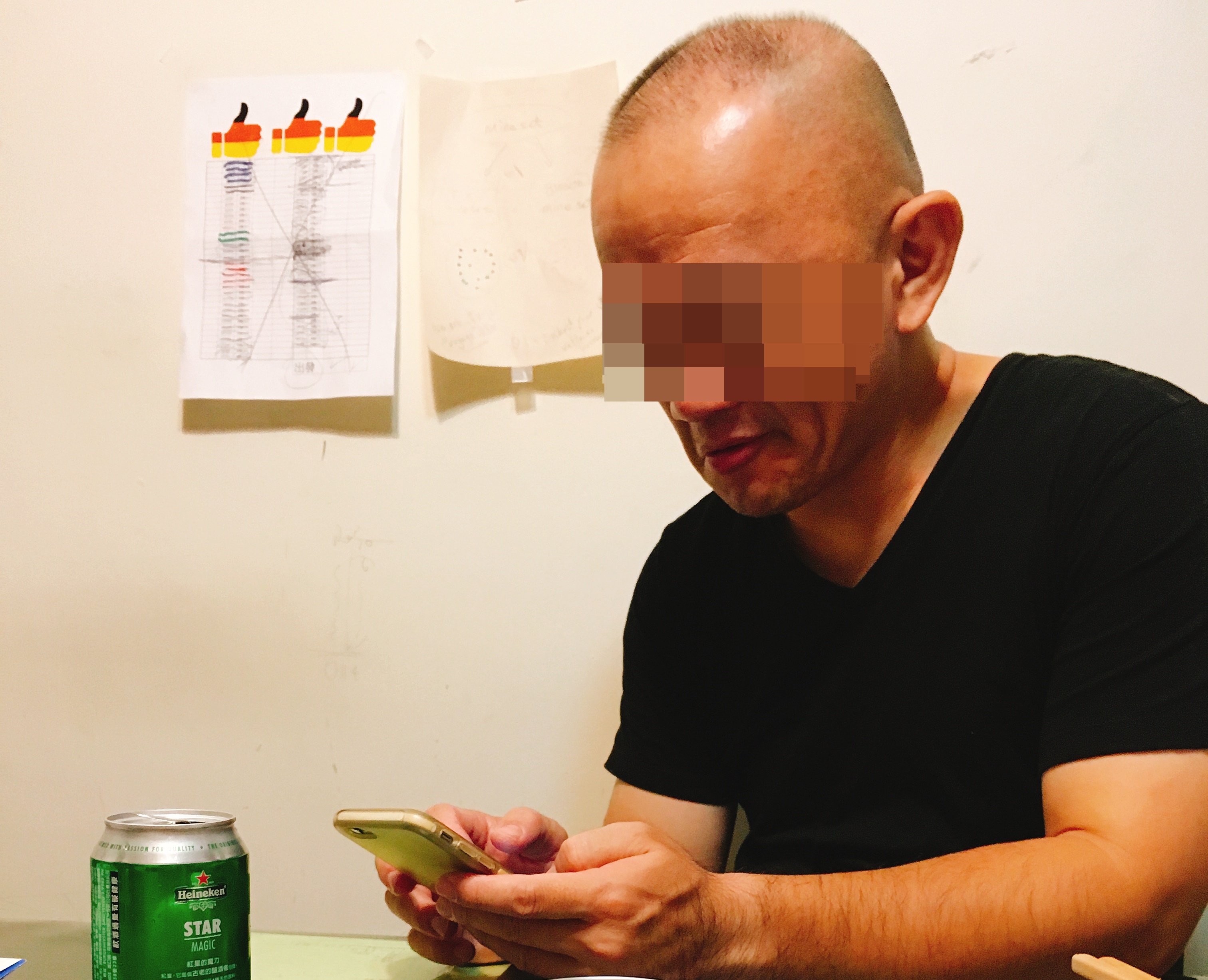 蘇轉任教官後，卻被爆出不倫戀情。（讀者提供）