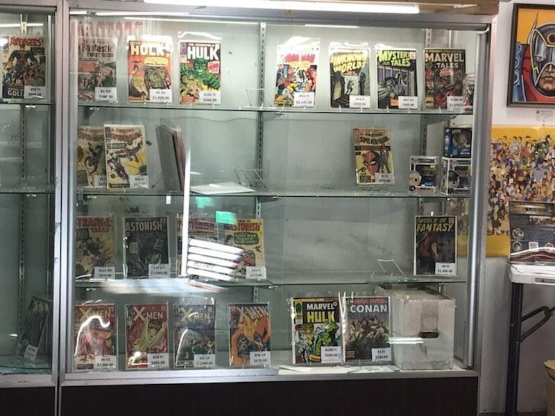 美國丹佛知名漫畫零售店Mile High Comics傳出竊盜案,損失慘重。(翻攝Mile High Comics粉專)