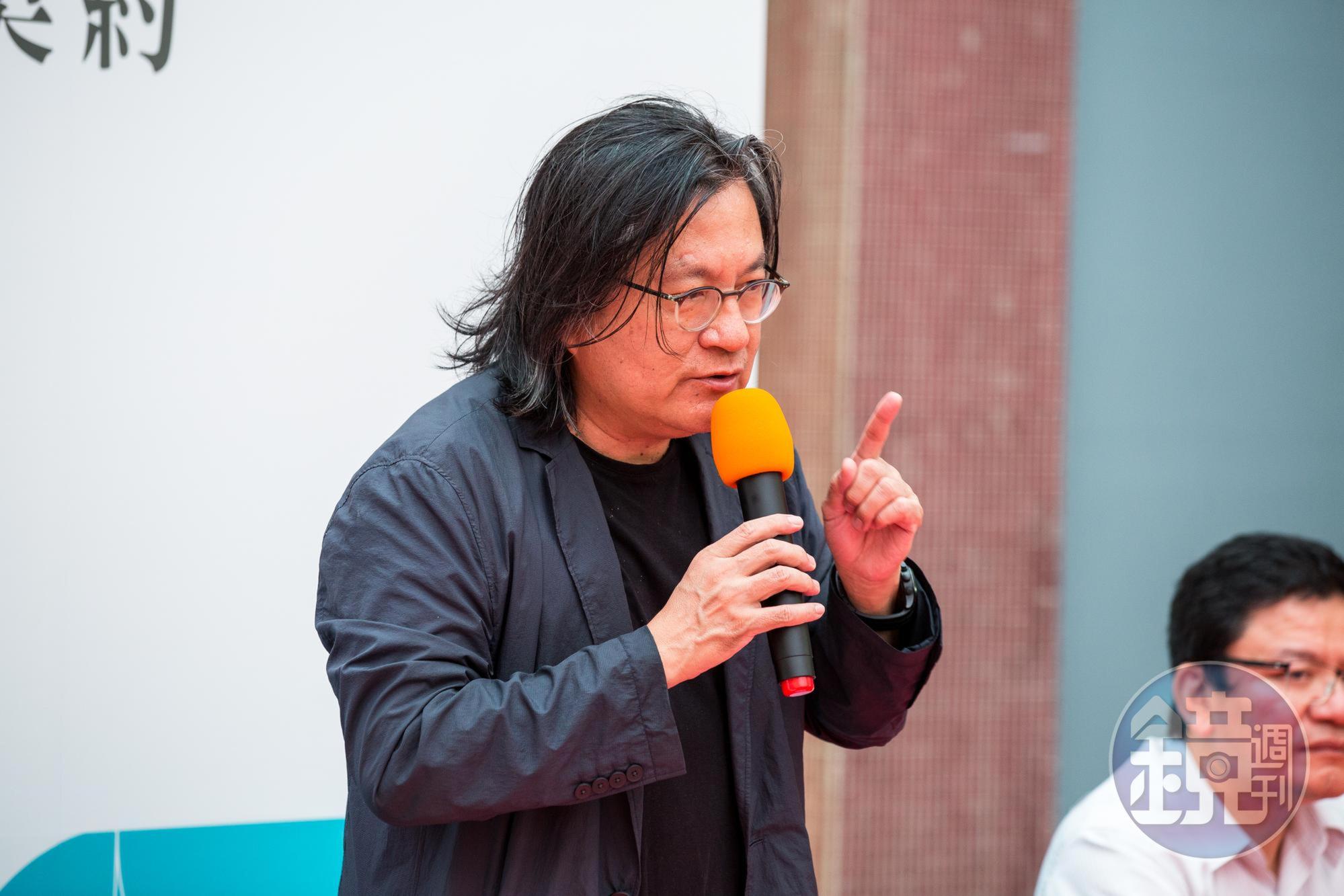 林洲民透露，2天前他聽了簡舒培帶到他辦公室的數段錄音檔後，他感到很難過，這些內容勾起他心中無限的痛苦。（本刊資料照）
