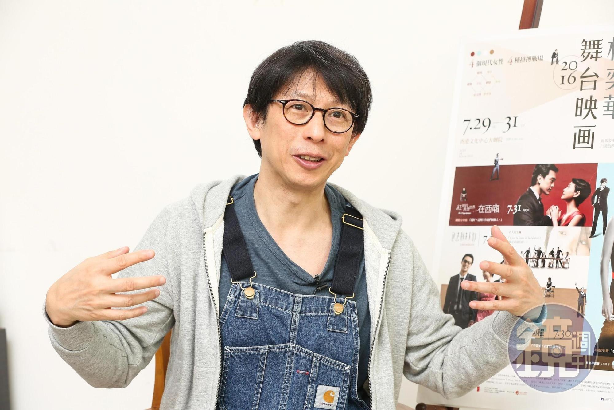香港劇場名導林奕華多才多藝,對劇場充滿熱情與想法。