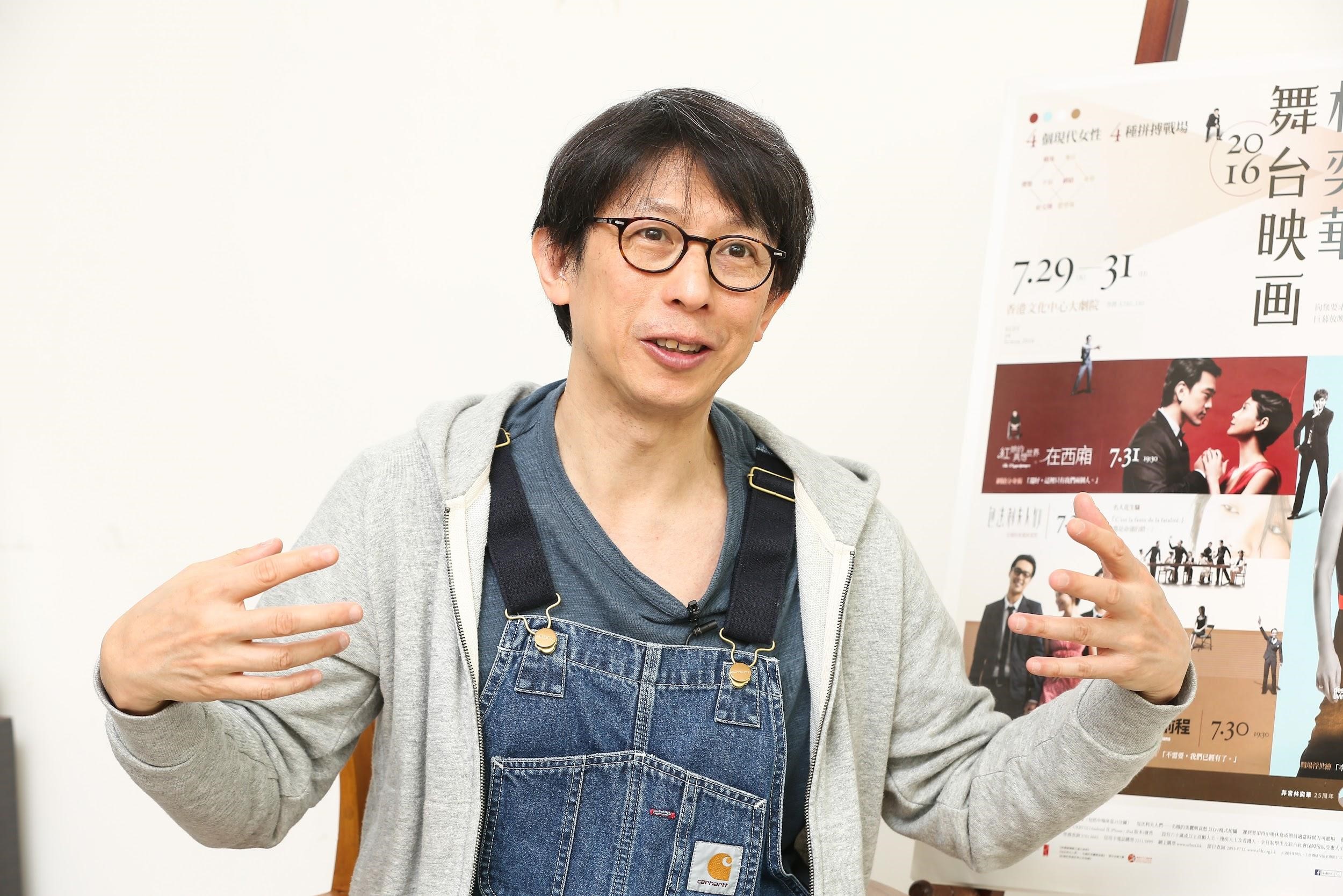 香港劇場名導林奕華多才多藝，對劇場充滿熱情與想法。