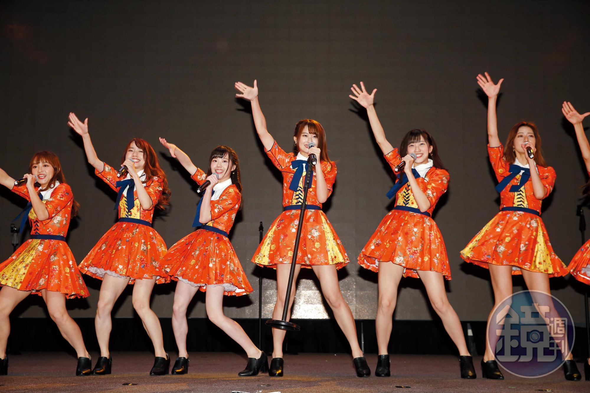 AKB48 Team TP去年底推出單曲〈勇往直前〉,載歌載舞展現女孩力量。