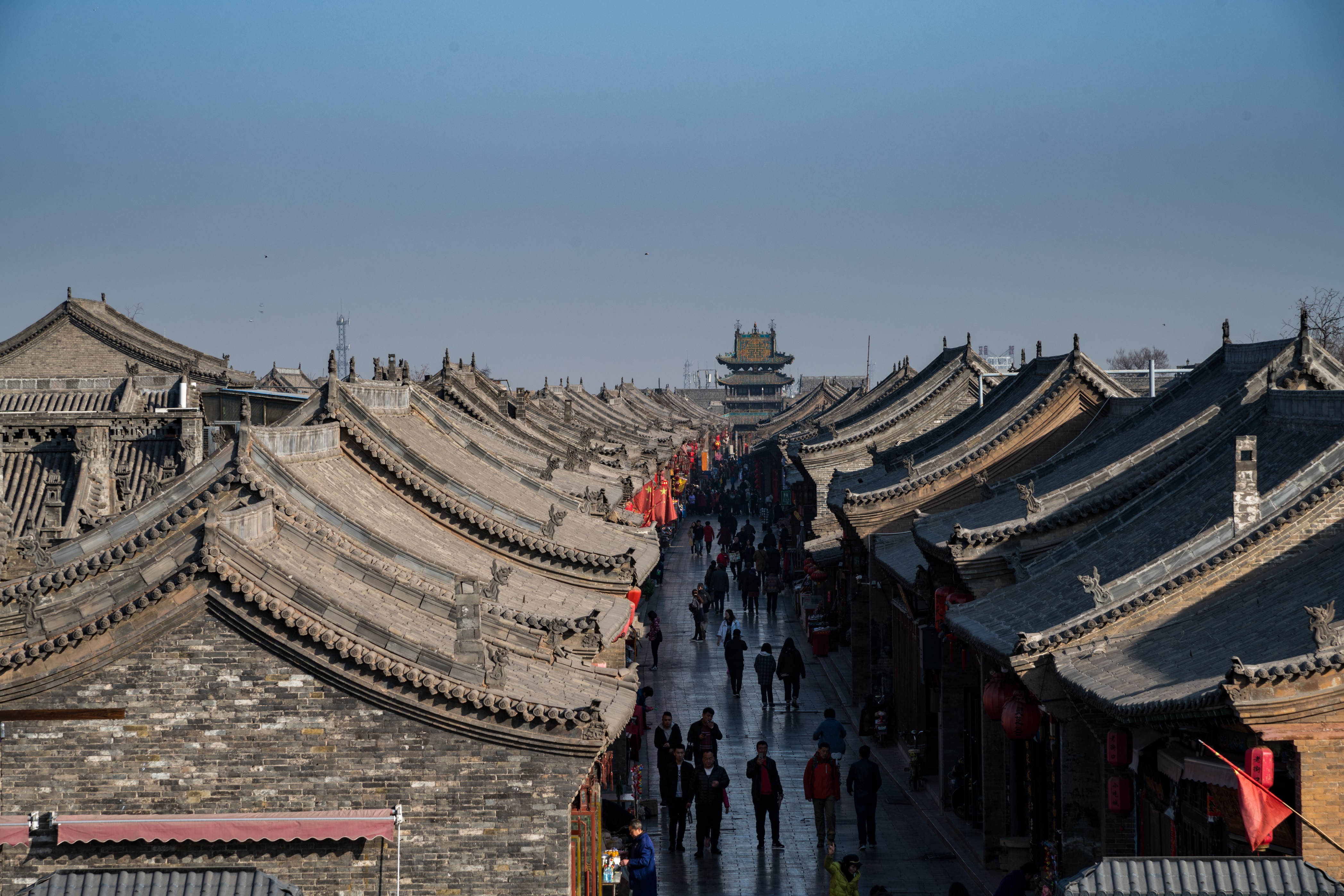 平遙古城是一座歷經千年時光，依舊完整保留的古城。