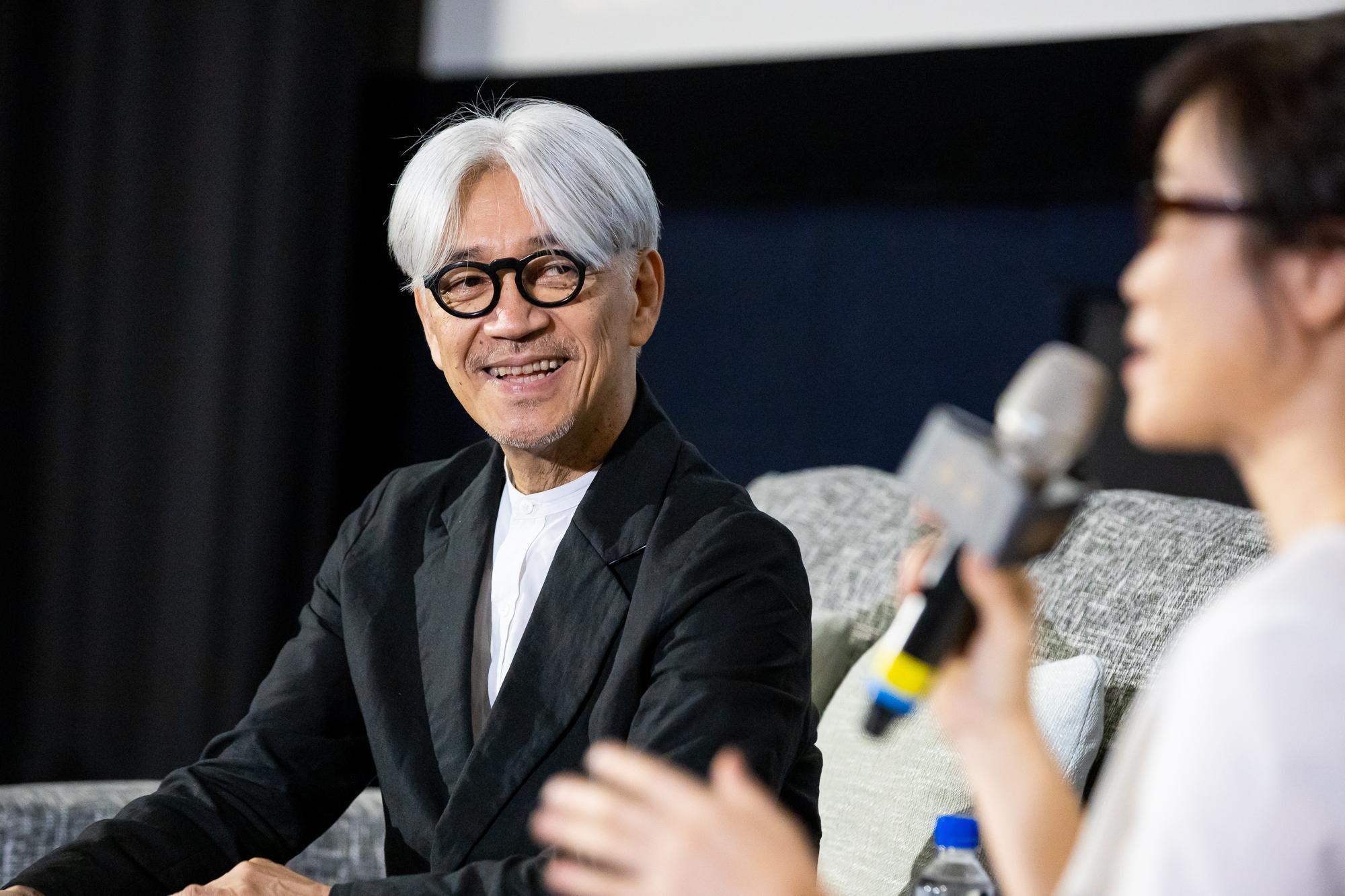 多年未訪台灣,坂本龍一此次來台有多場活動。(佳映提供)