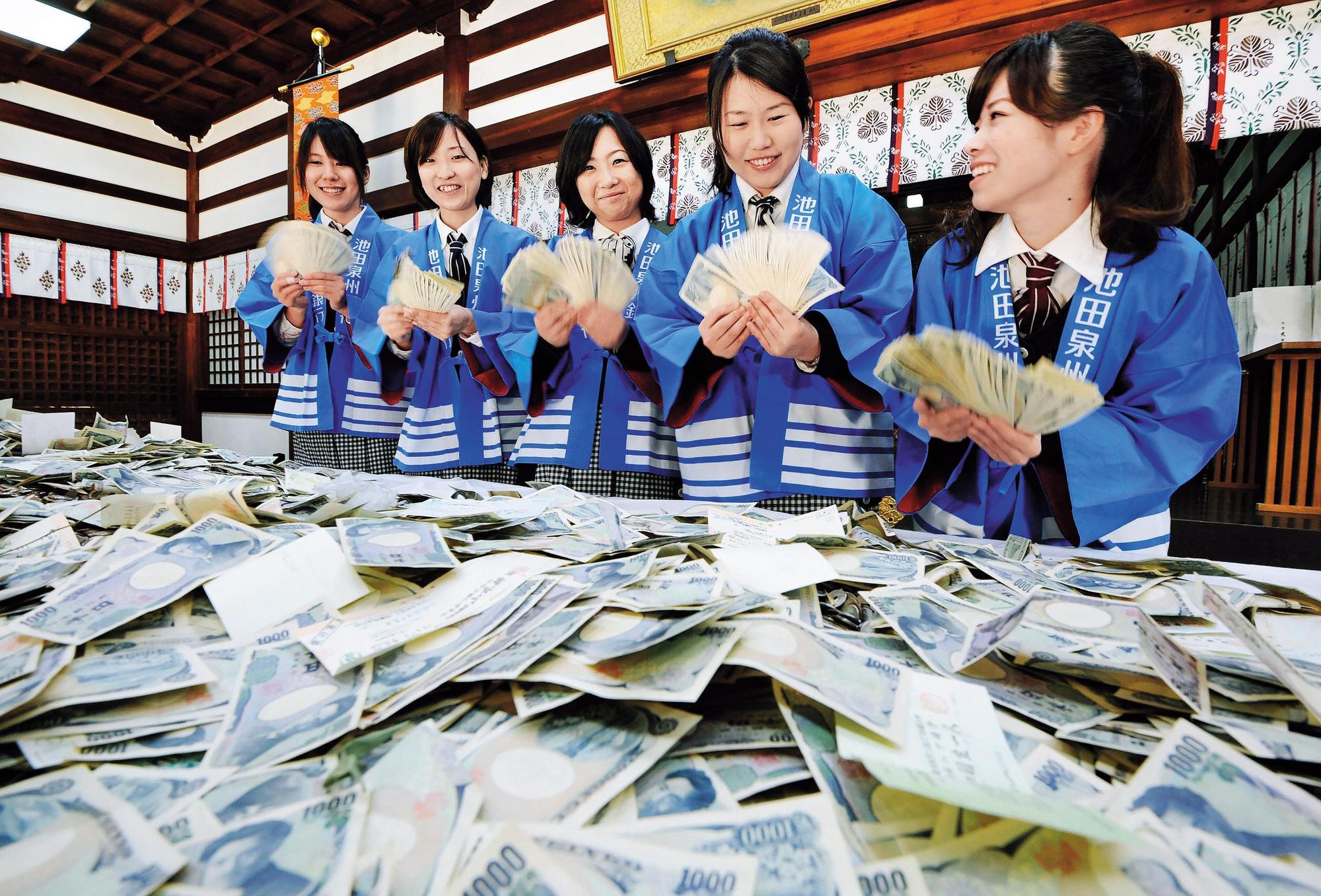 日圓被視為避險貨幣，只要市場一有風吹草動，資金會大舉流入停泊。（東方IC）