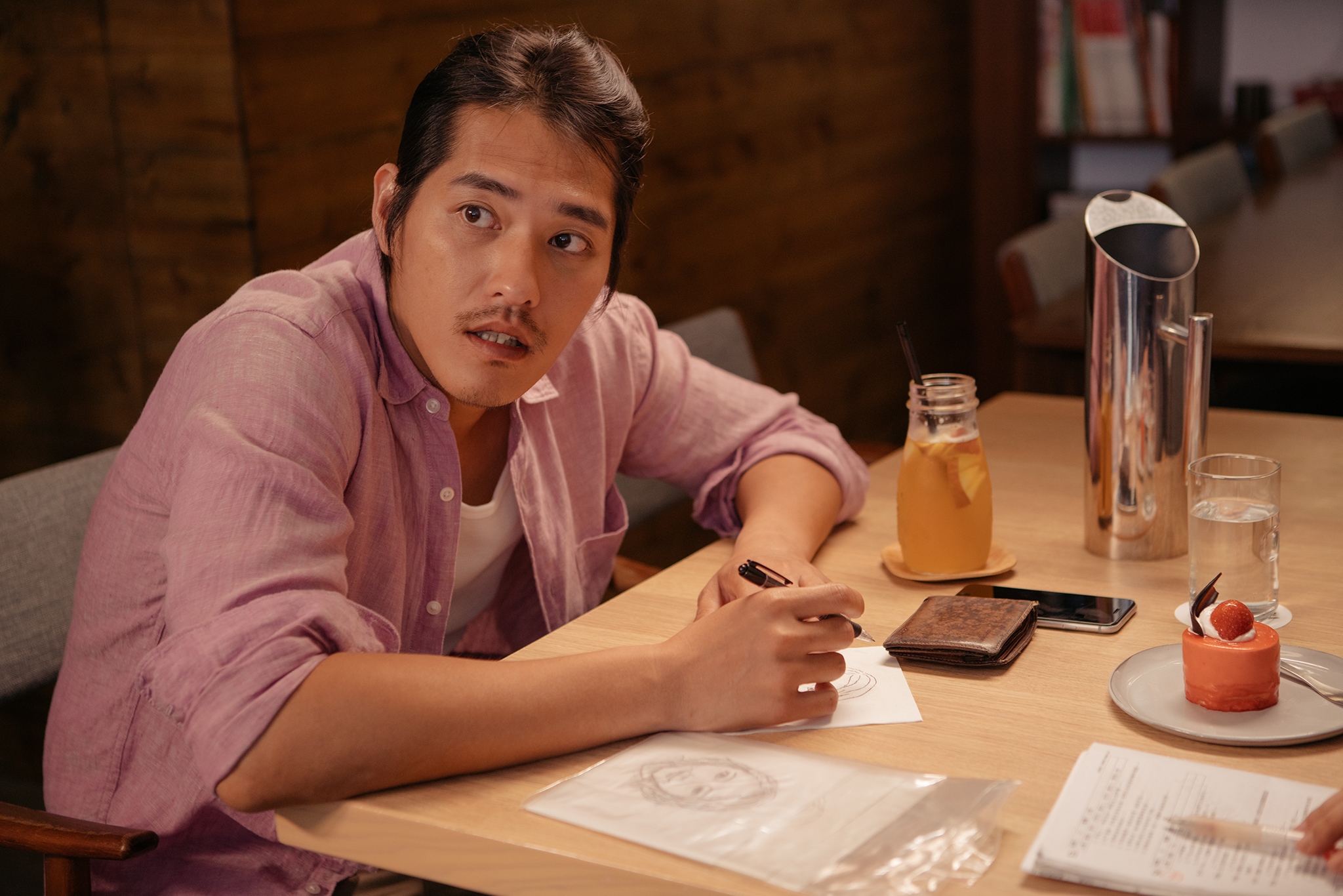 金鐘視帝藍正龍首執導演筒，推出自導自演的《傻傻愛你，傻傻愛我》，憨兒其實是一群極度單純的孩子，同時也深感公眾對於憨兒的認識不足。（華映電影提供）