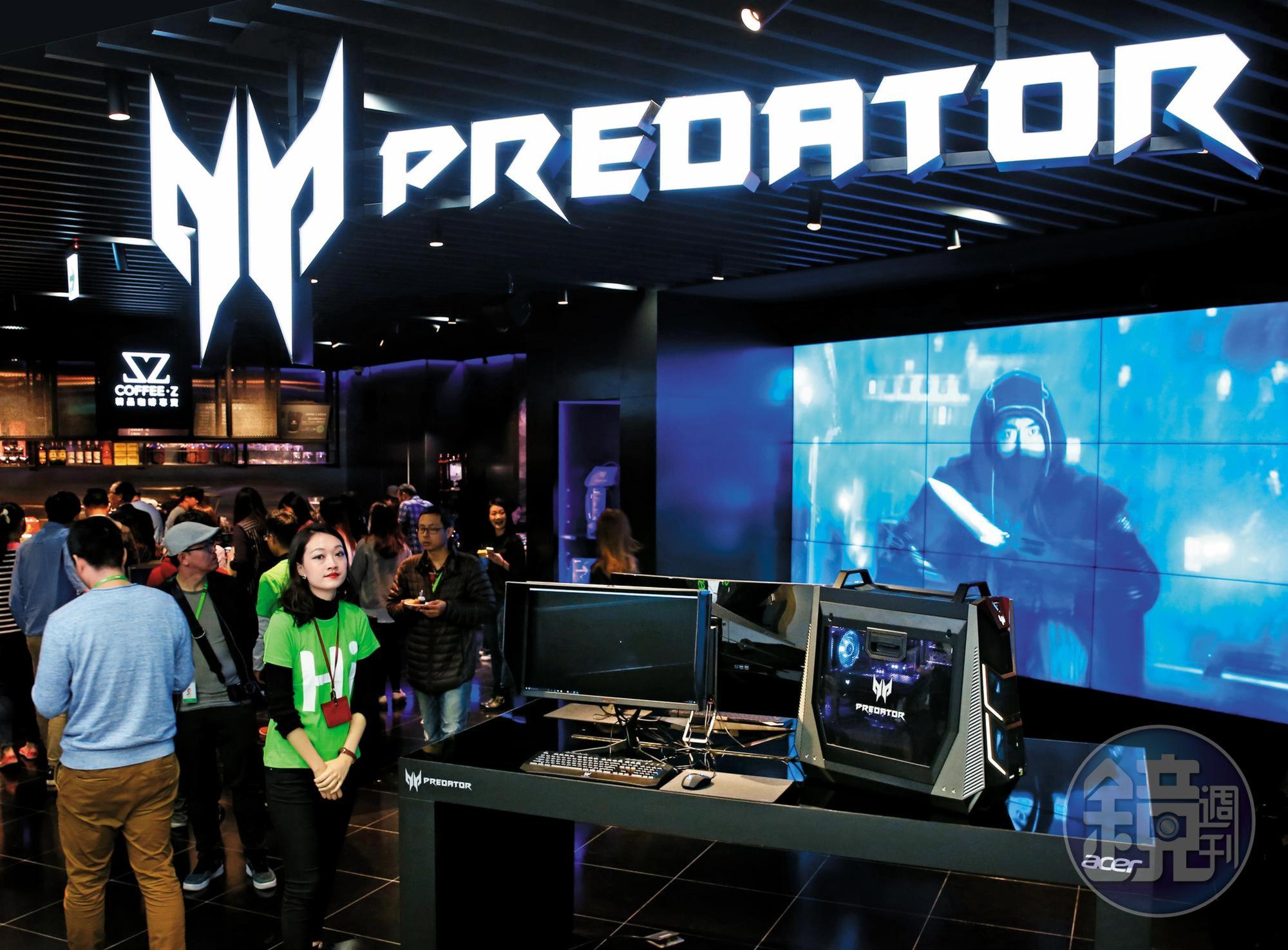 宏碁電競品牌Predator，去年電競營收衝上300億元。