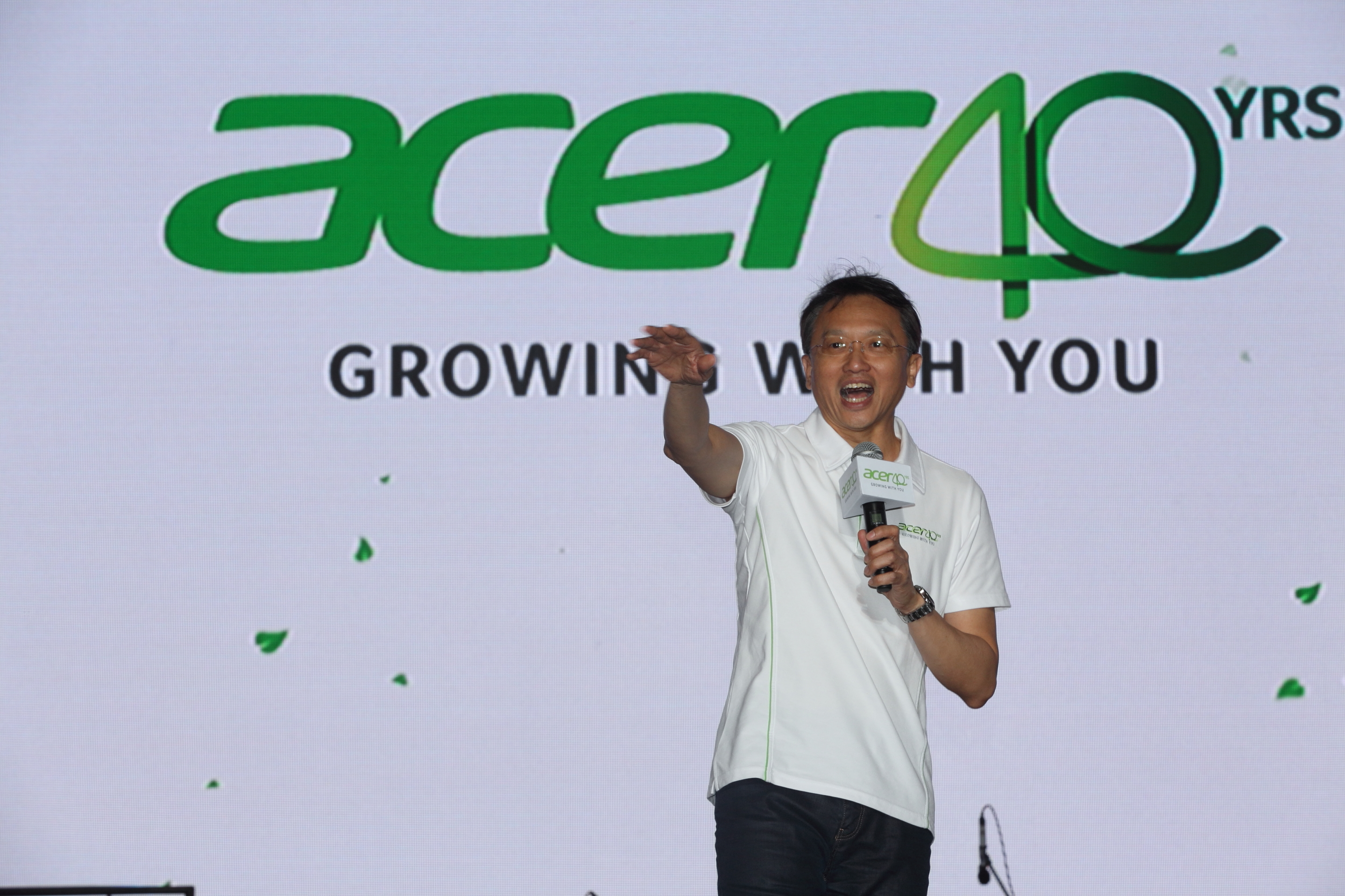 陳俊聖決心讓宏碁形象翻轉，要成為高質感的潮流品牌。