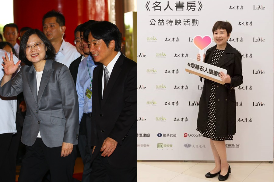 前主播詹慶齡（右圖）將主持週六（8日）下午的民進黨總統初選電視政見會。（右圖翻攝《名人書房》臉書粉絲專頁，左圖為本刊資料照）