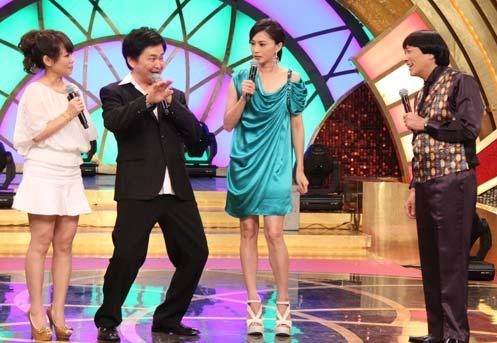 豬哥亮復出後曾邀賀一航上節目，師徒兩人都因為大腸癌病逝令人唏噓。（翻攝民視豬哥會社）