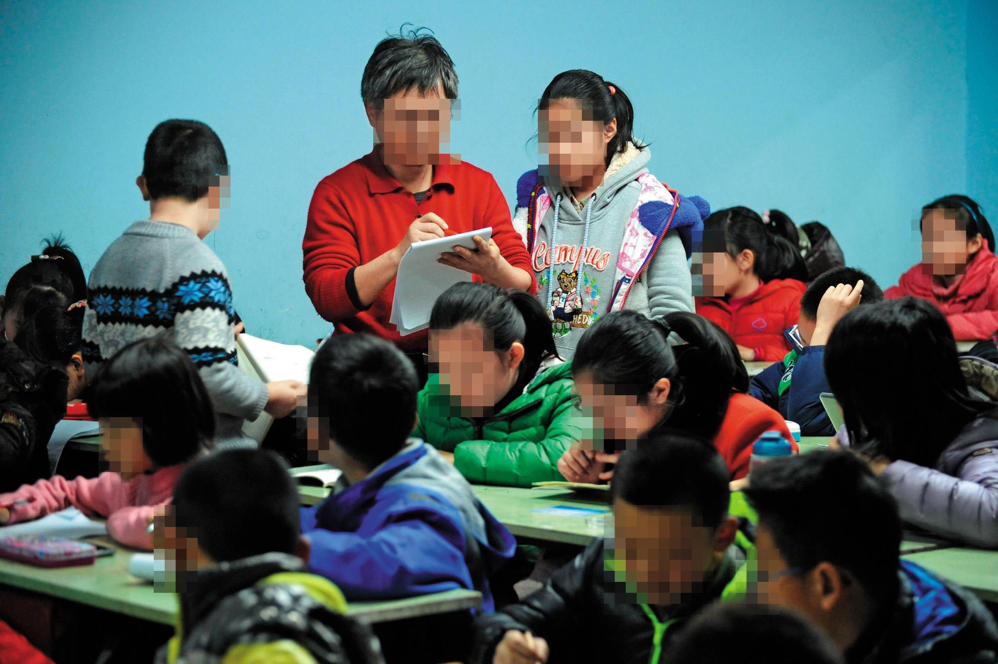 安親班陳姓男老師常趁四下無人之際,在教室對女學生襲胸或摸下體,其他同學渾然不知。圖為示意圖,與當事人無關。(東方IC)