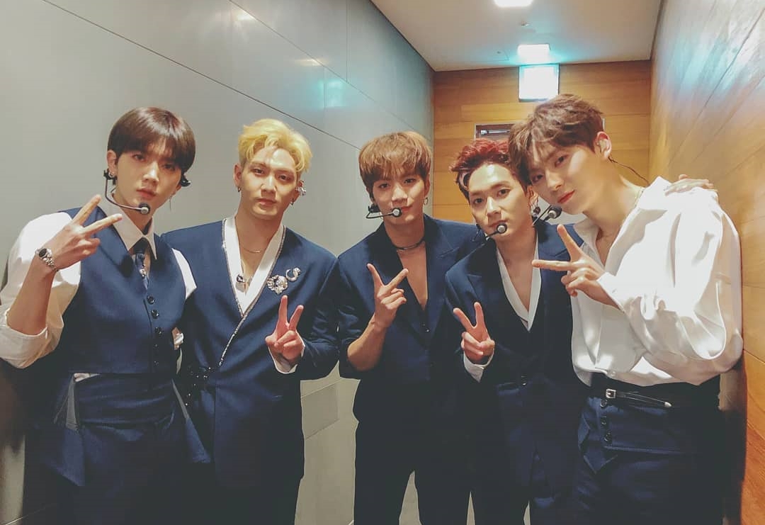 9月的NU'EST台北演唱會也是他們首度以完全體與台灣粉絲見面。（翻攝自NU'EST IG）