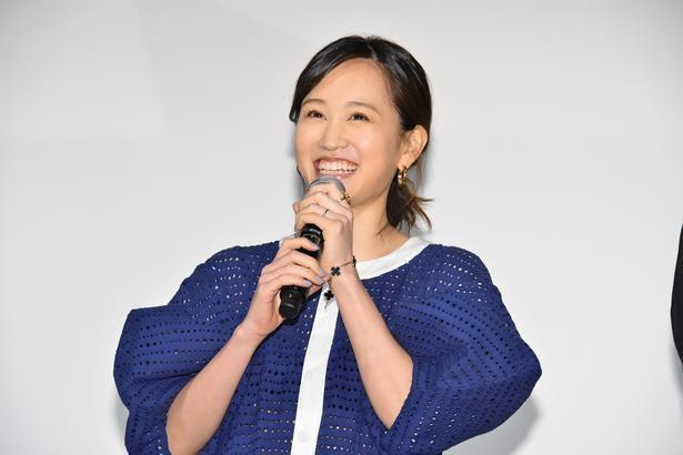 前田敦子參加出席新片《旅途的結束世界的開始》宣傳活動，狀態看似不錯。（翻攝自日本雅虎）