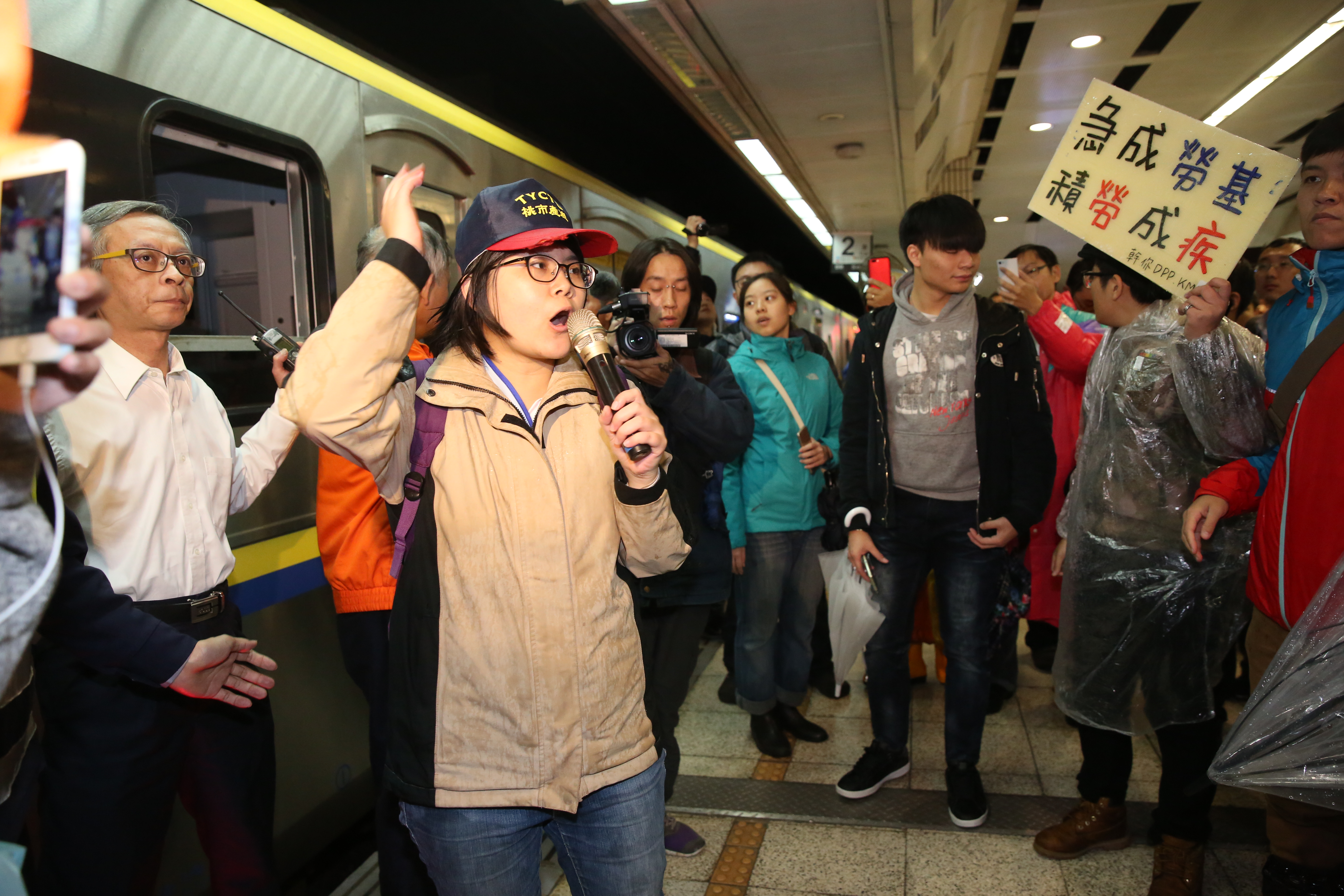 33歲的林佳瑋雖然年輕，但工運資歷相當豐富。