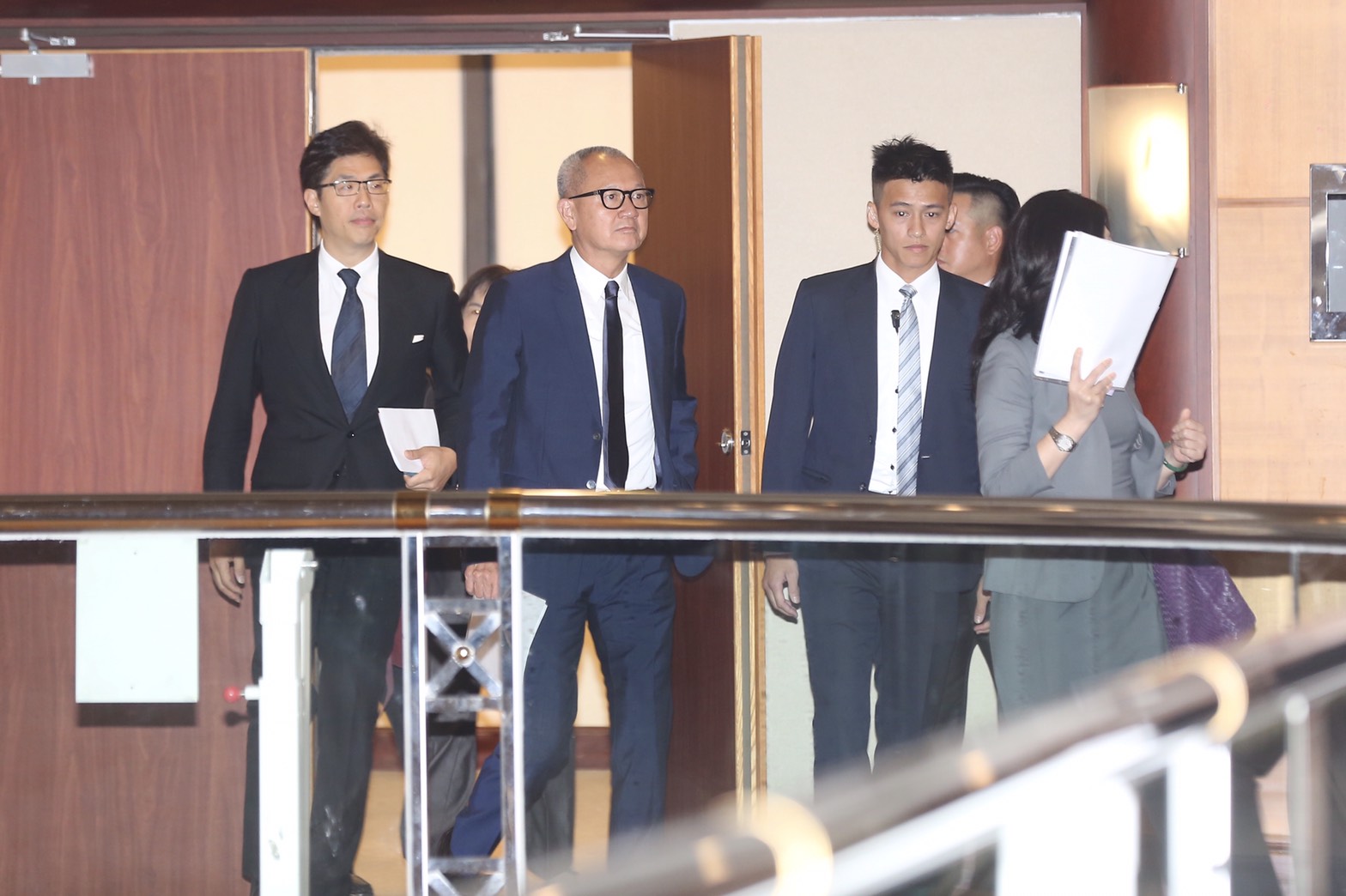 國巨董事長陳泰銘親自出席主持股東會。