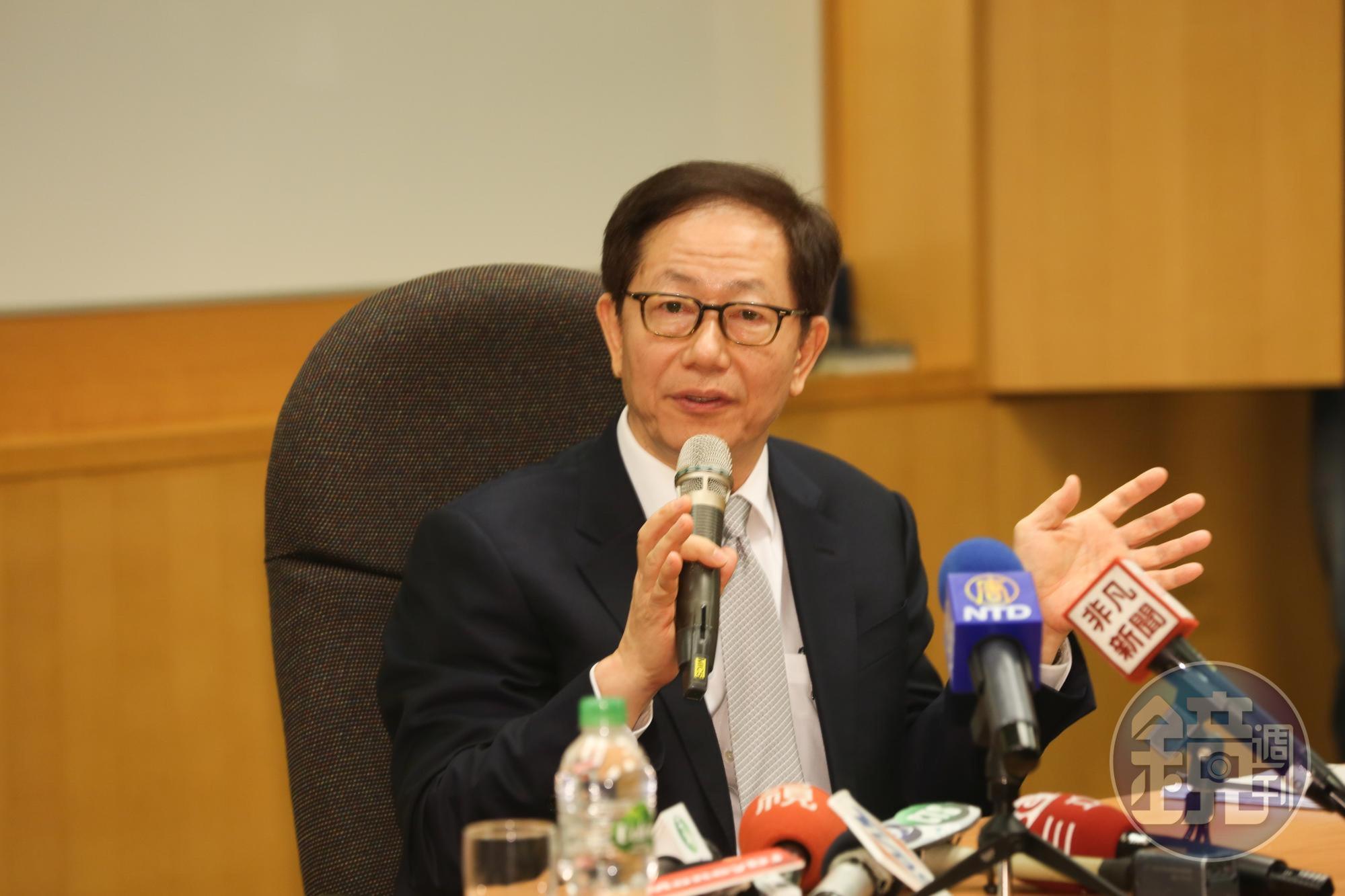台積電董事長劉德音說，南京廠擴廠計畫將調整。