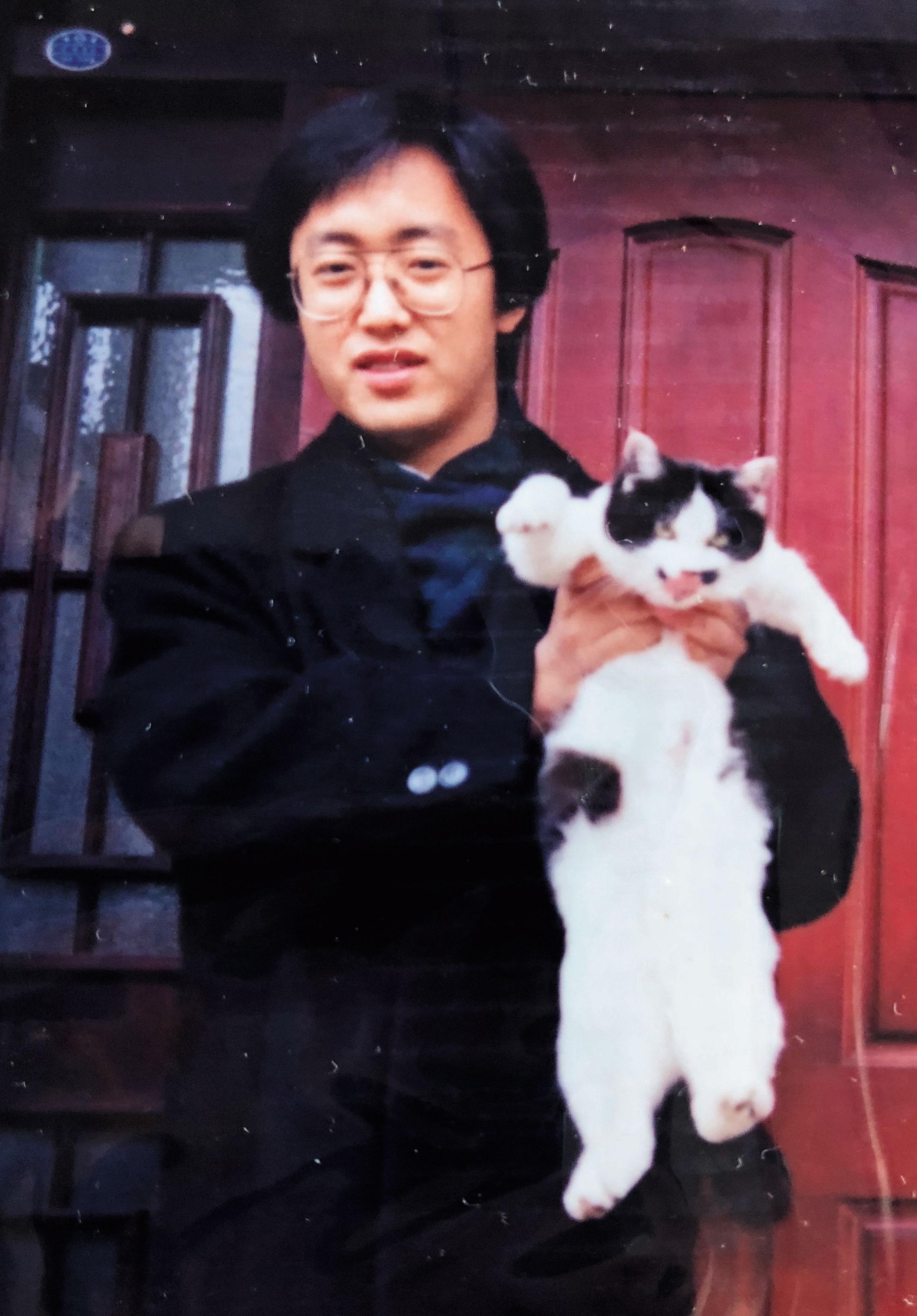 18歲時，就讀上智大學新聞系的野島剛。（野島剛提供）