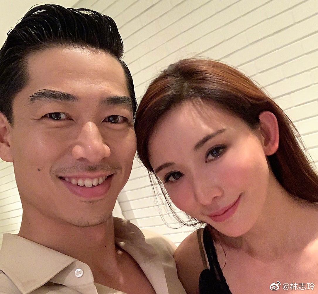 林志玲閃婚日藝人Akira震驚台日中三地。（翻攝自林志玲微博）