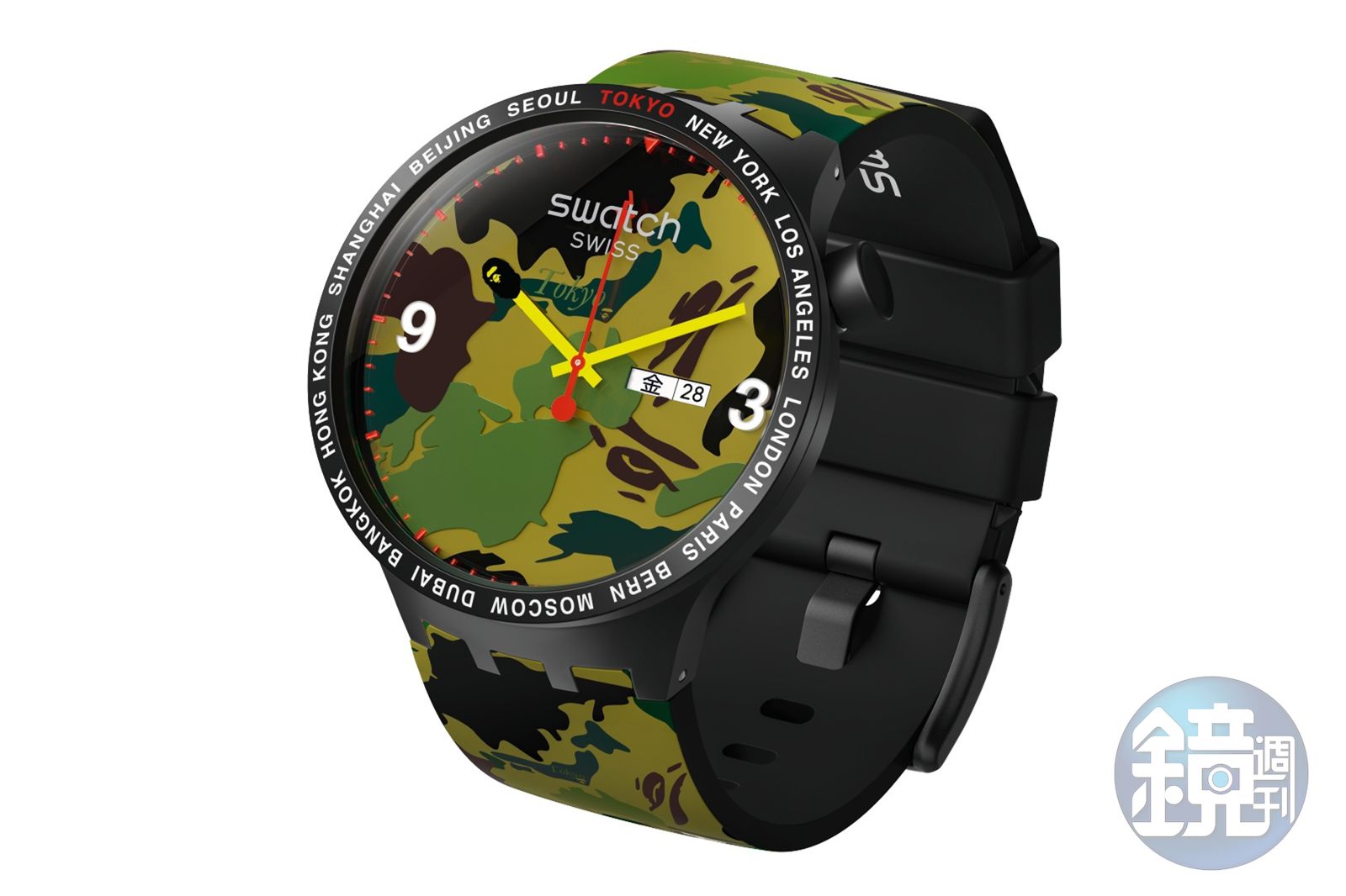 A BATHING APE®攜手SWATCH 限量錶款不用5千元- 鏡週刊Mirror Media