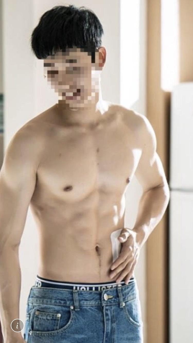 何嫌等人用假猛男照片誘騙女被害人匯款。(翻攝畫面)