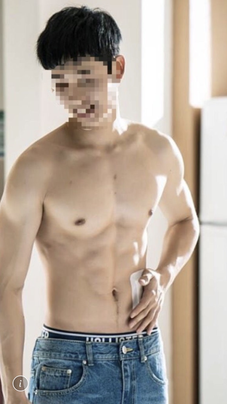 何嫌等人用假猛男照片誘騙女被害人匯款。（翻攝畫面）