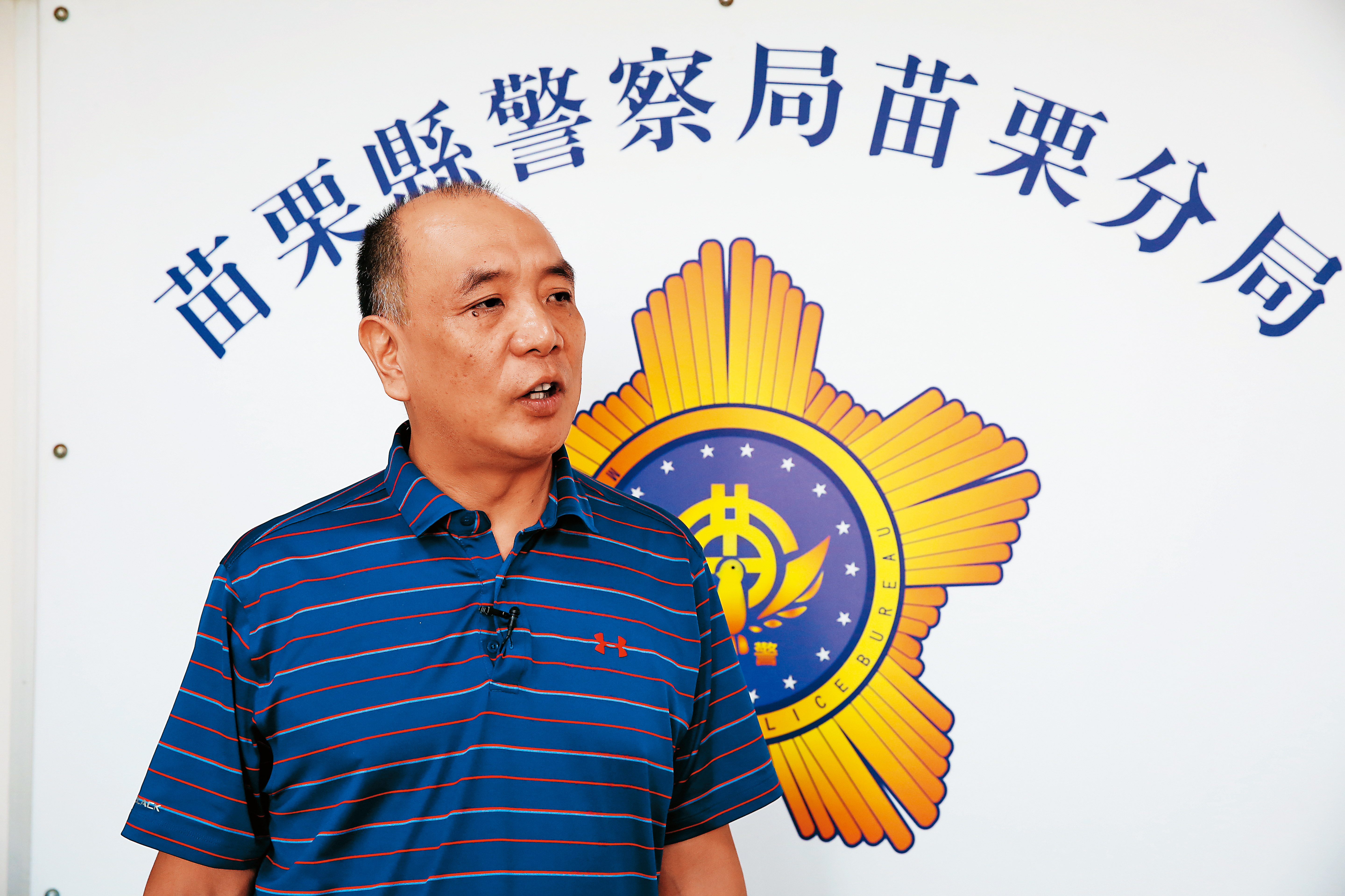 時任苗栗警分局偵查隊副隊長的徐李清（圖）說，林昆翰是個分不清現實與想像的宅男。