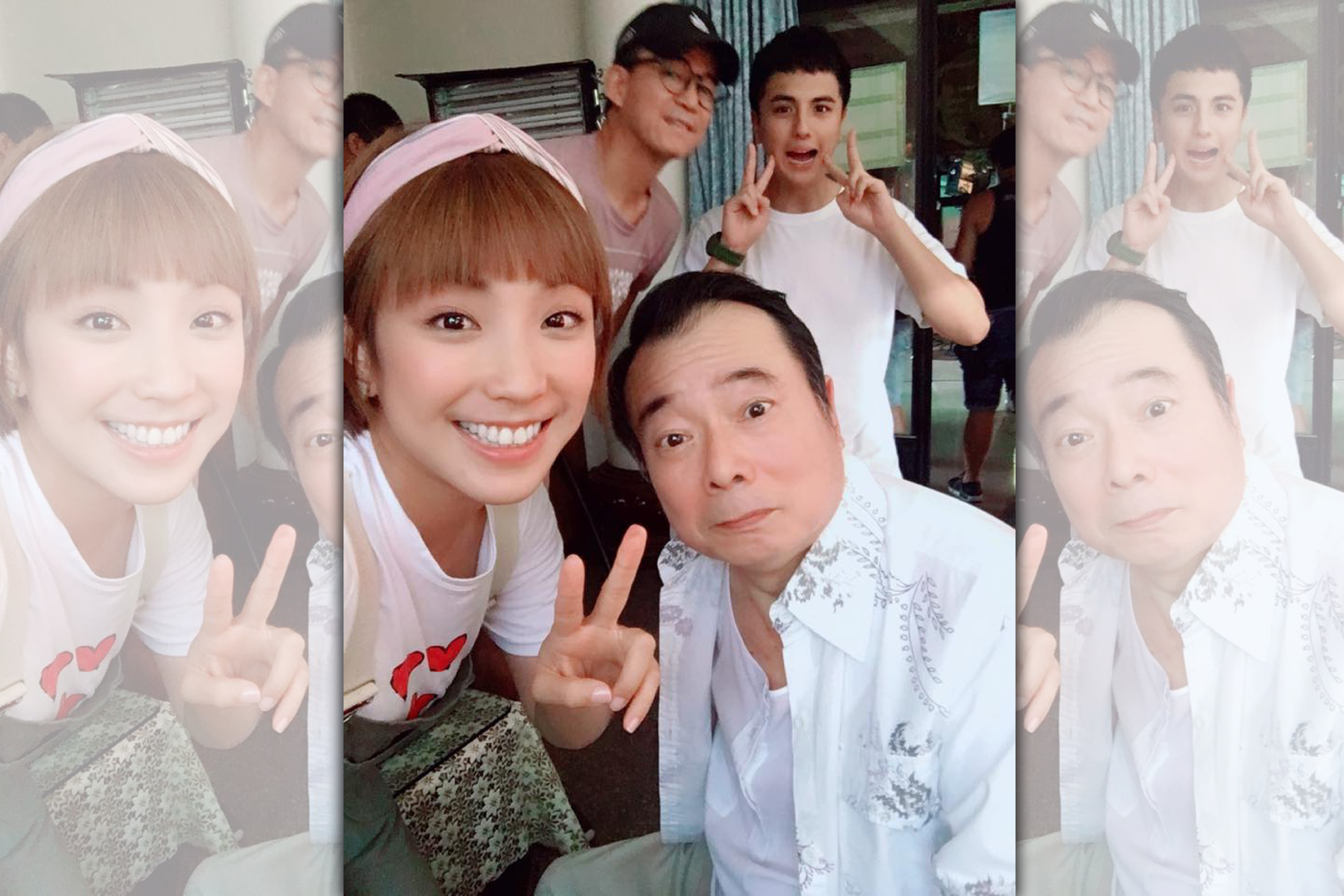 廖峻去年底中風，日前終於出院，曾子余昨（9日）在臉書上貼出和演員梁舒涵及廖峻的合照，讓網友開心直呼「峻爸回來了」！（翻攝自曾子余臉書）