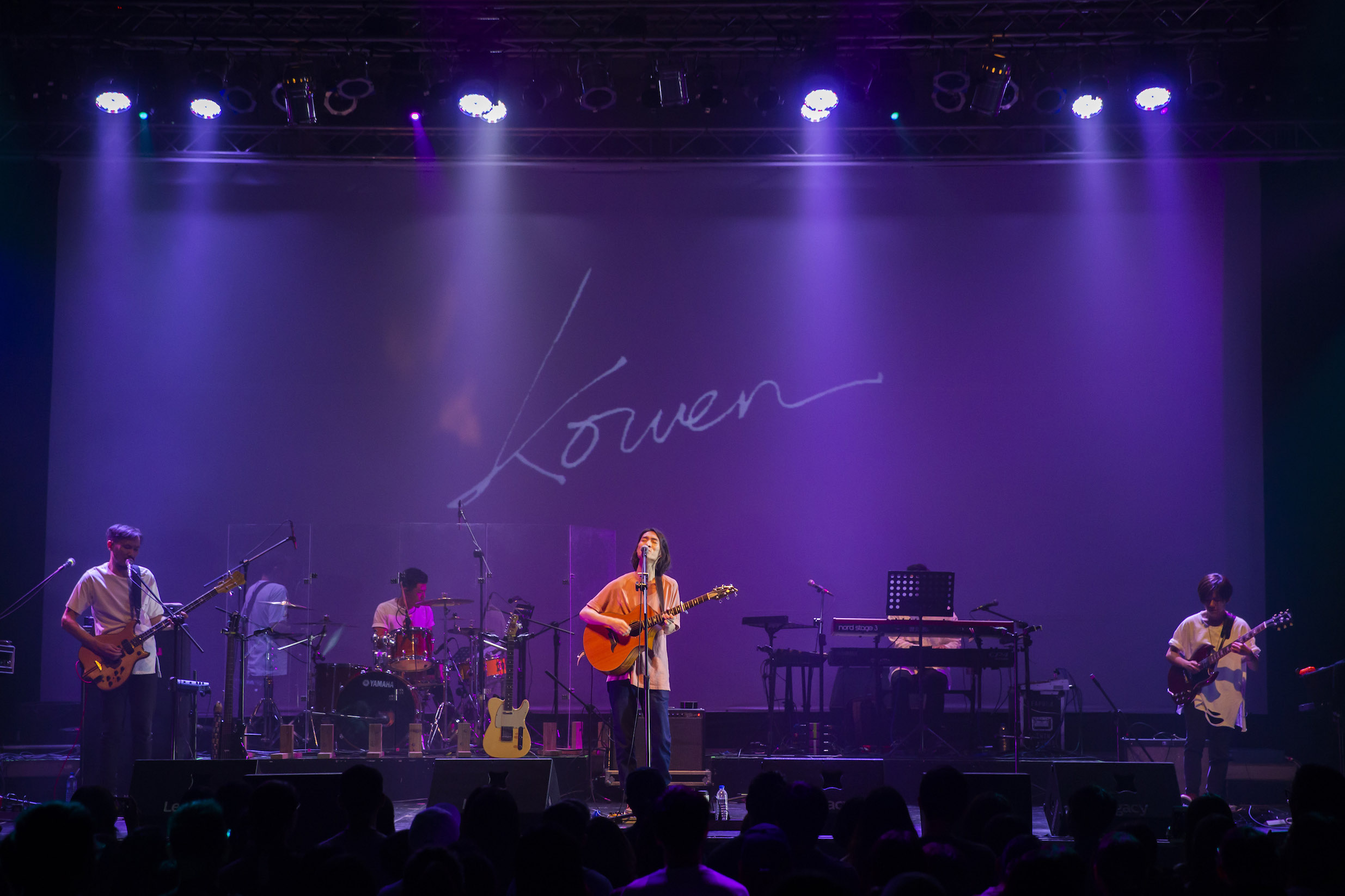 柯智棠演唱完〈你不真的想流浪〉後，表示對世界充滿好奇。（Legacy提供）