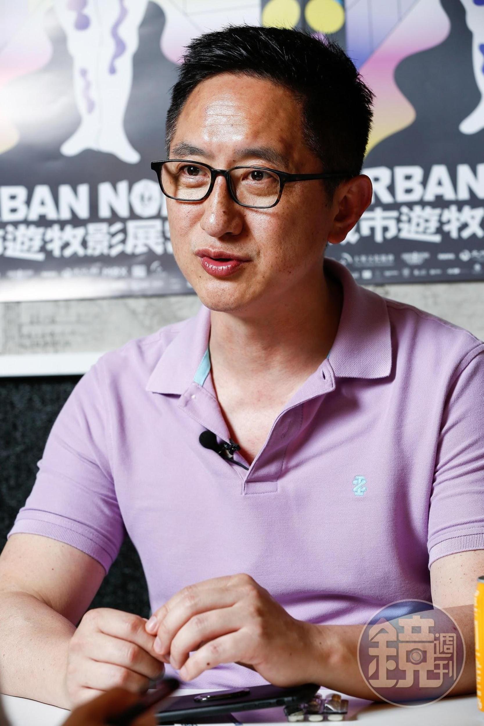 導演吳皓上月從紐約來台，參加城市遊牧影展舉辦的開幕片首映及論壇。