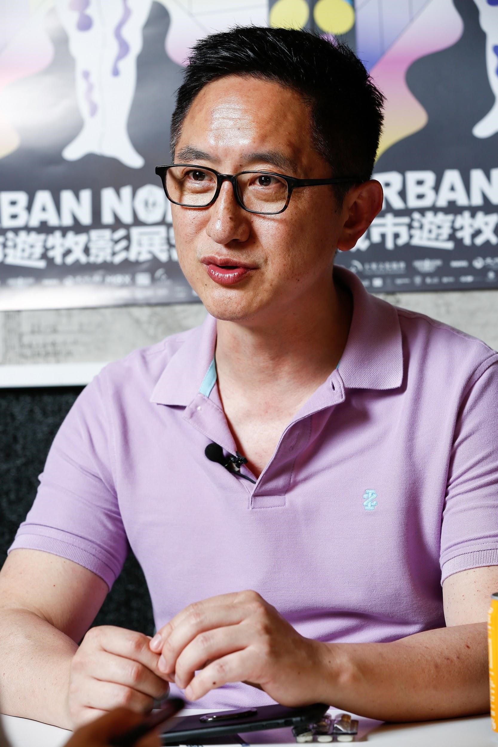 導演吳皓上月從紐約來台，參加城市遊牧影展舉辦的開幕片首映及論壇。