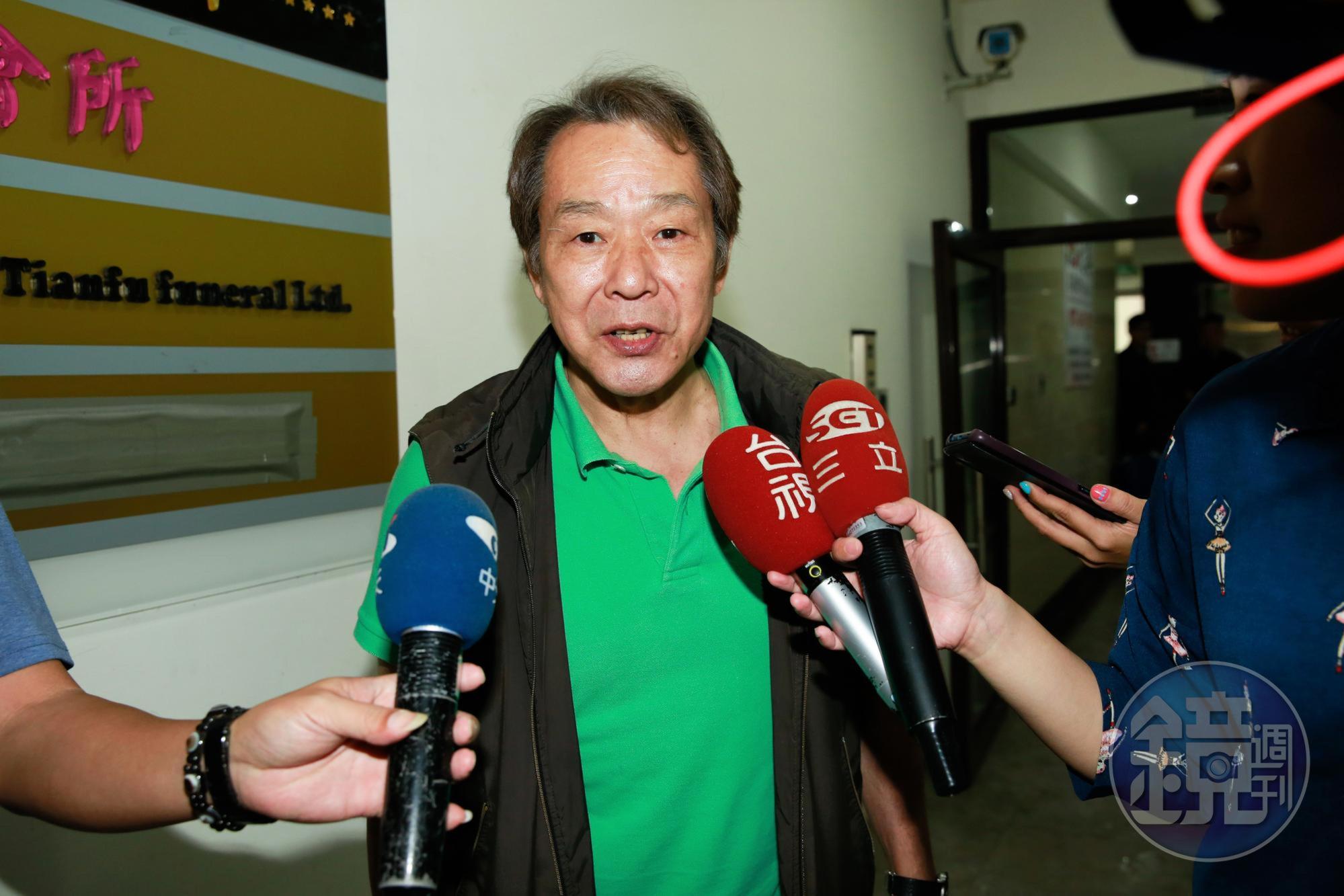 張魁透露馬如龍過世前一天才聽聞病況好轉,誰知道變化如此得快。