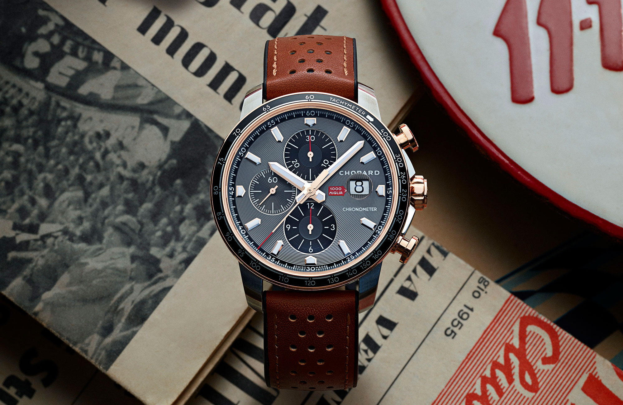 【新錶快訊】對古董賽車超有愛！蕭邦推出2019年Mille Miglia限量款