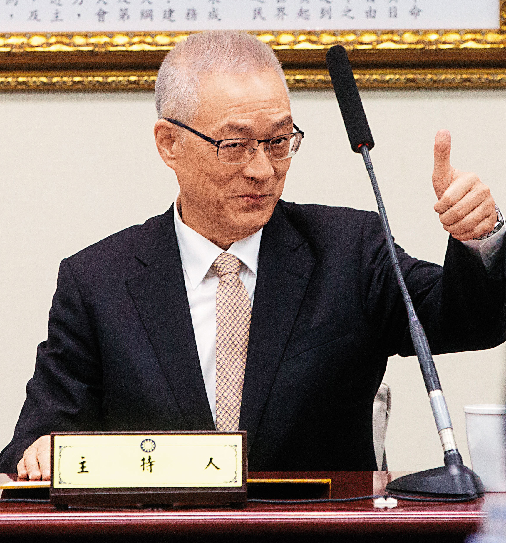 國民黨中常會推翻原先定調的「73制」初選機制,王金平表達強烈不滿,但吳敦義(圖)置之不理,讓王大為不滿。