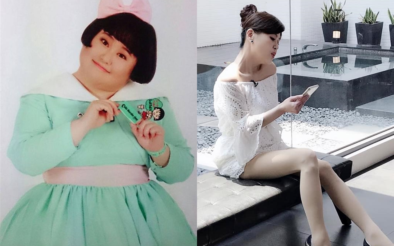 劉聖心貼出經紀人拍的美腿照，讓粉絲看完驚呼「不科學」。（翻攝自劉聖心臉書）