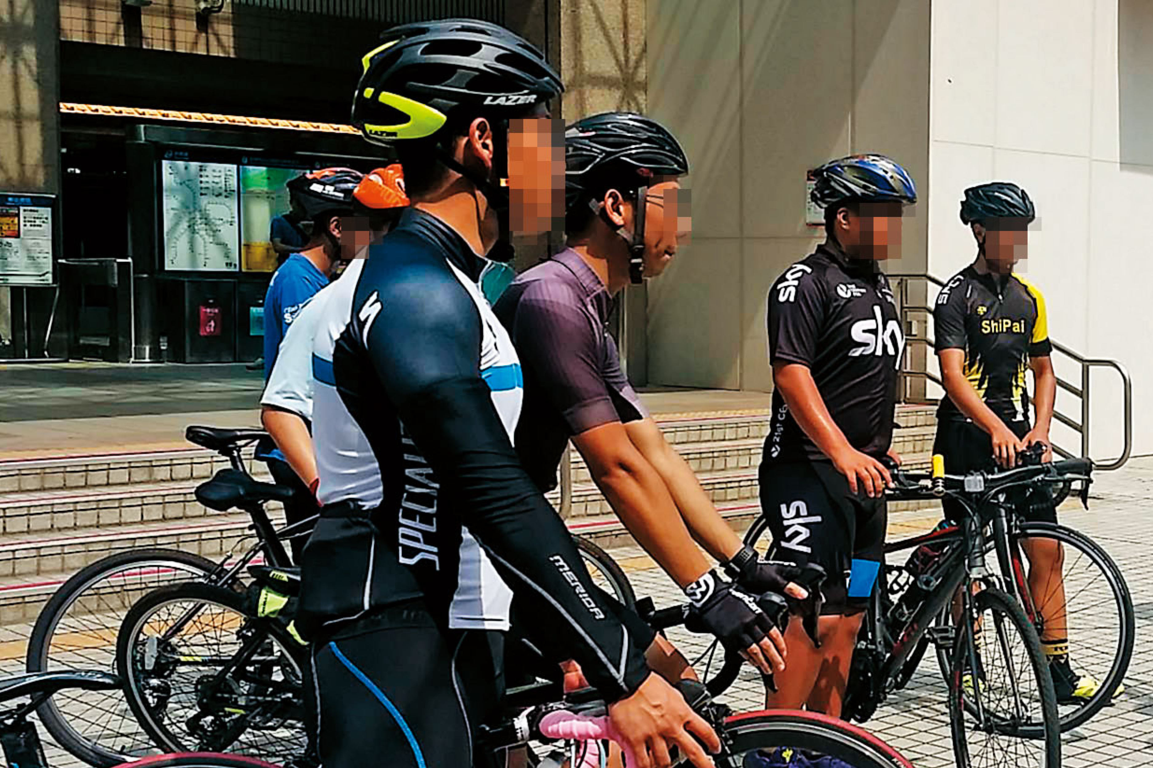 兒少關懷協會看中蕭男的自行車專長，找他當志工，沒想到出了紕漏。（翻攝蕭男臉書）