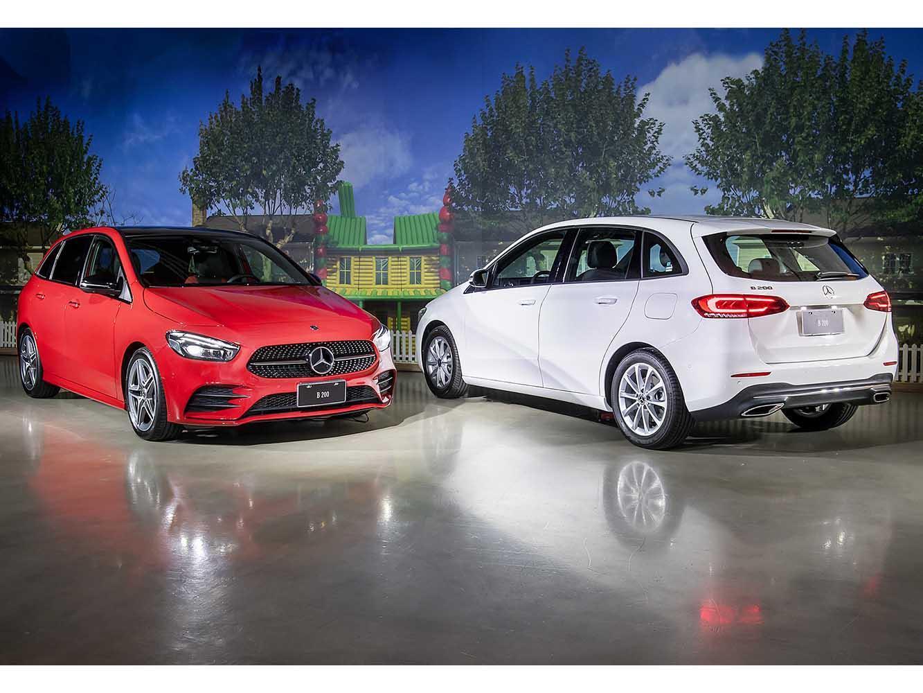 雙車型B180與B200皆搭載1.4升引擎，前者售價163萬，後者售價180萬。