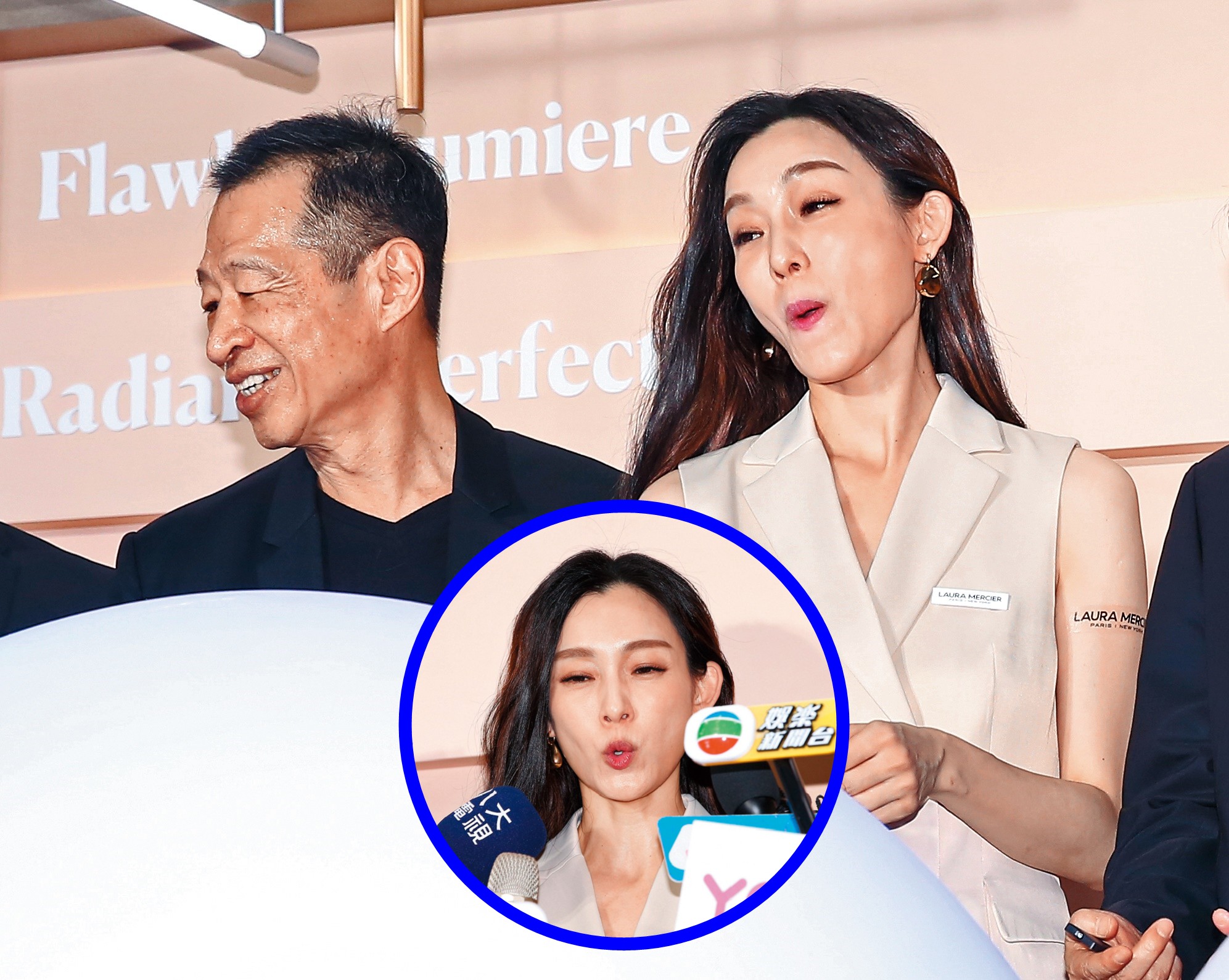 范范的表情向來沒讓人失望過，已經算是五官暴走失控的慣犯了。