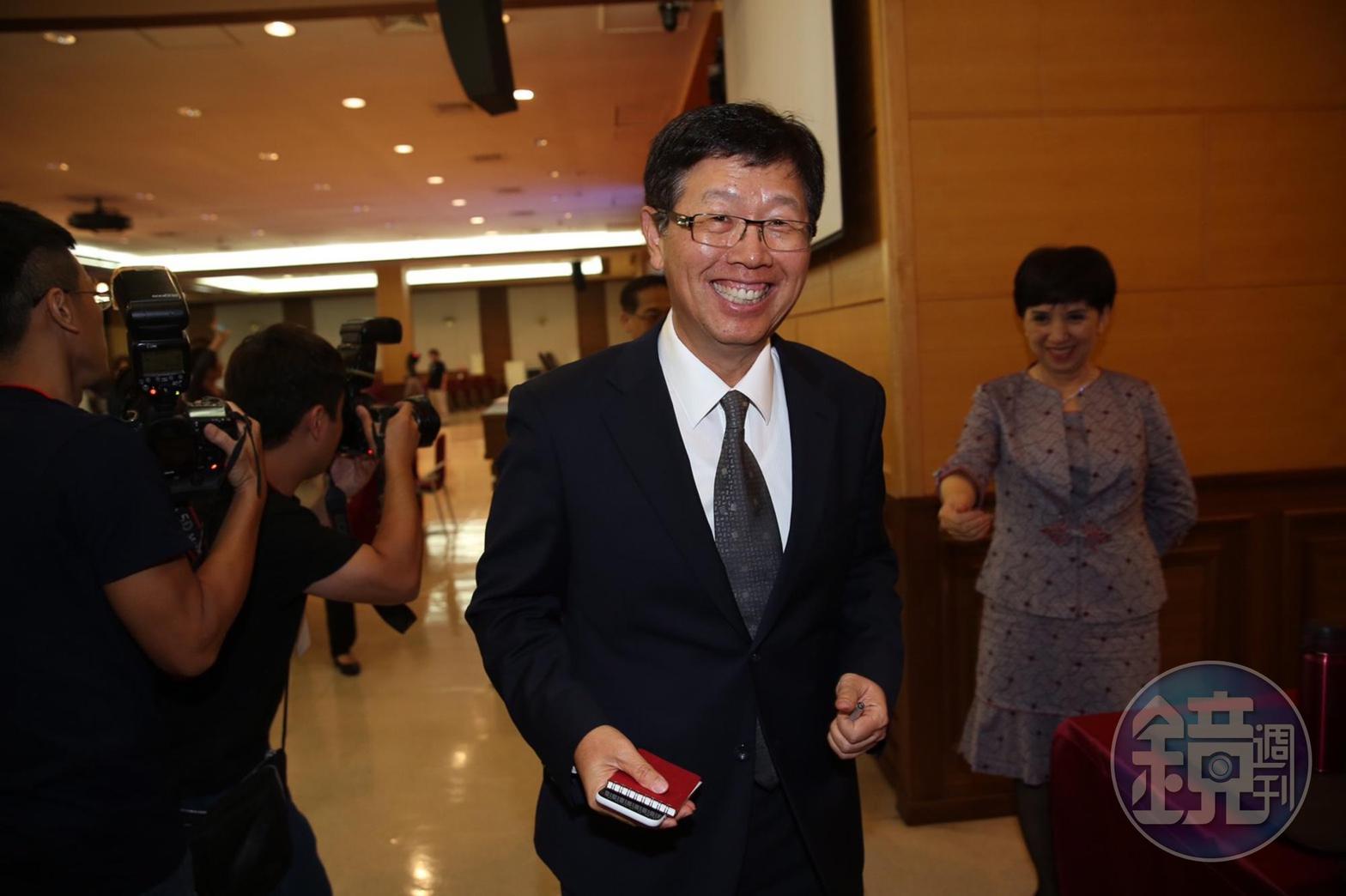 劉揚偉強調，郭台銘參與決策的程度，要看選戰發展而定。