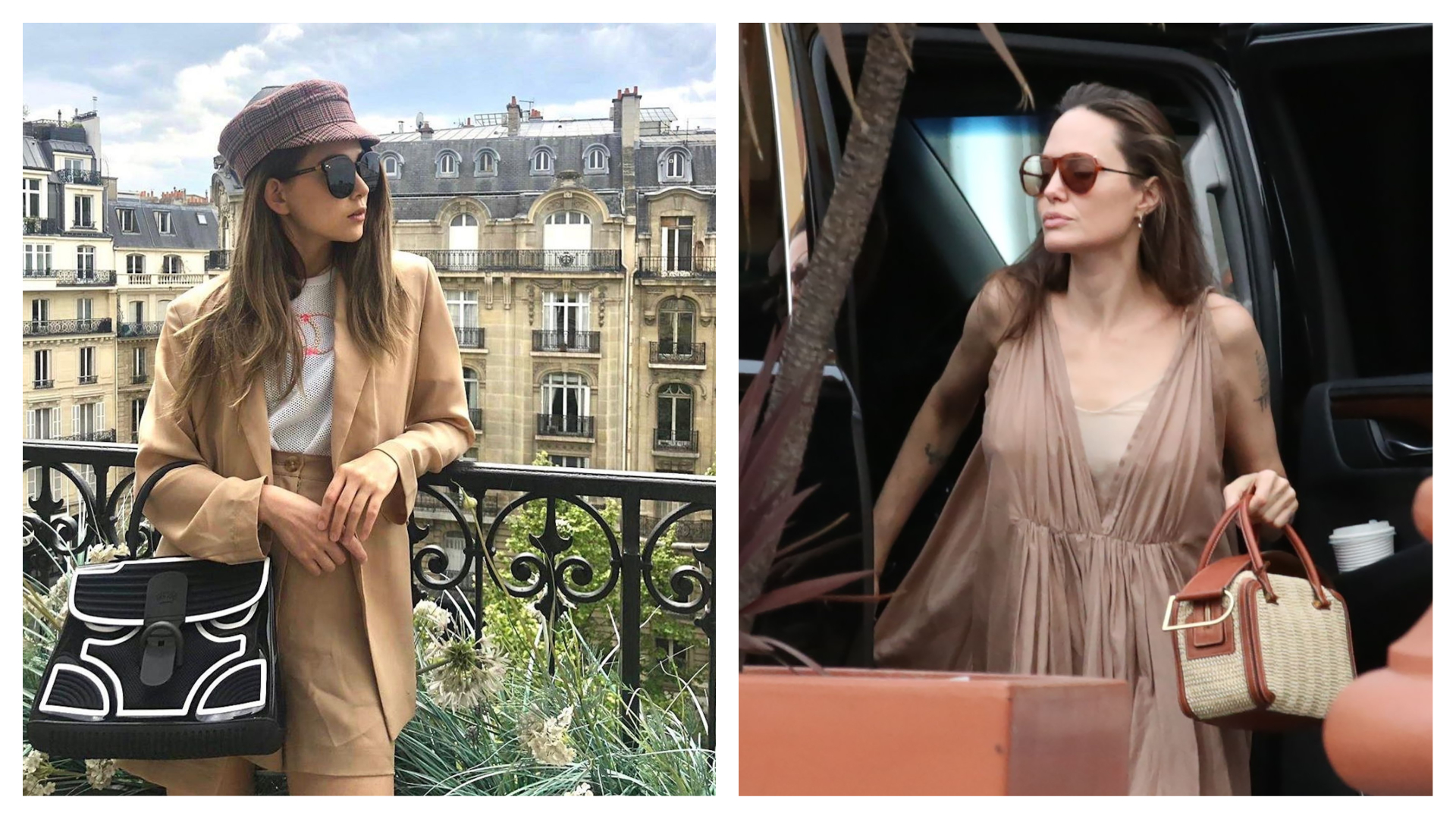 兩位中西前後任天王嫂，最近不約而同選用DELVAUX的包款，堪稱王的女人愛用包。（DELVAUX提供）