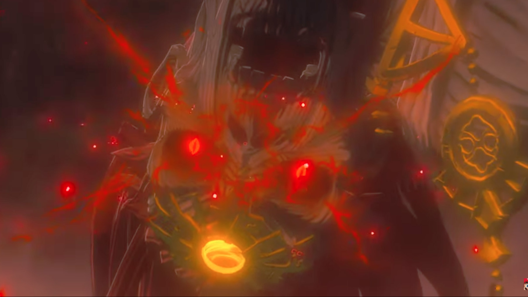 似乎有封印正在被解開，又是加儂嗎？（翻攝自Nintendo YouTube頻道）