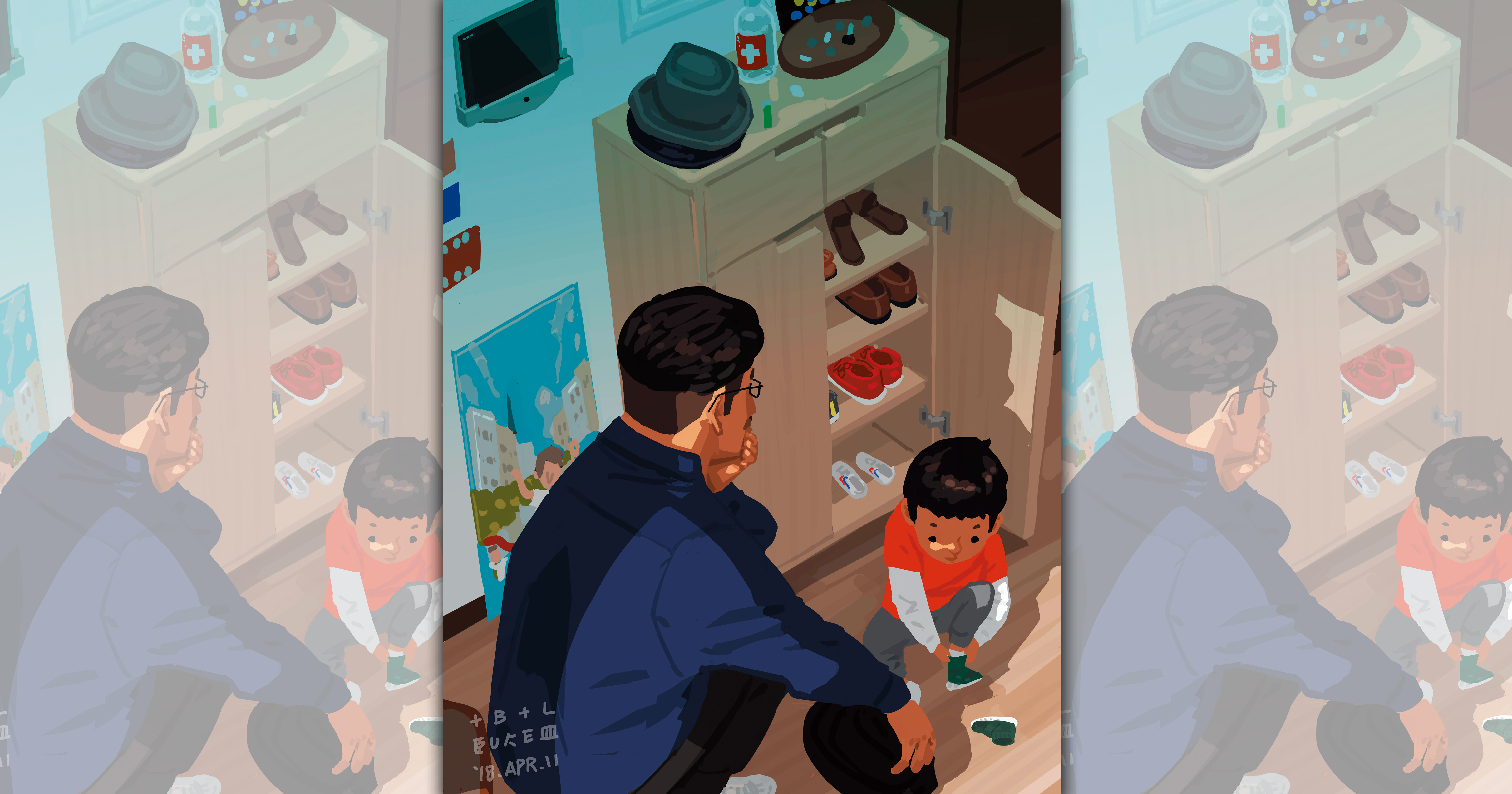 【單親爸爸週記】幫他想像下一步